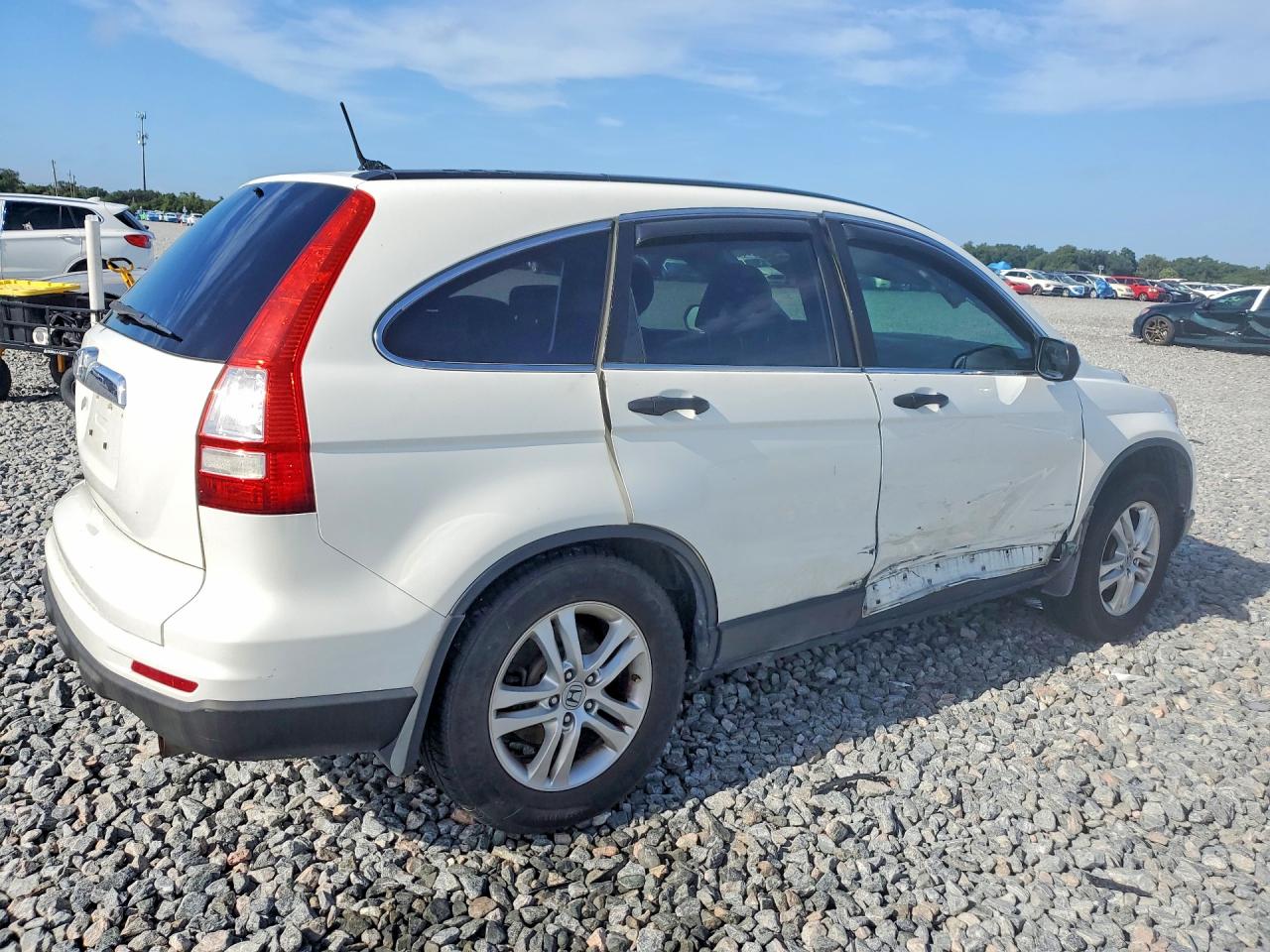 2011 Honda Cr-v Ex White vin: 3CZRE3H54BG703555