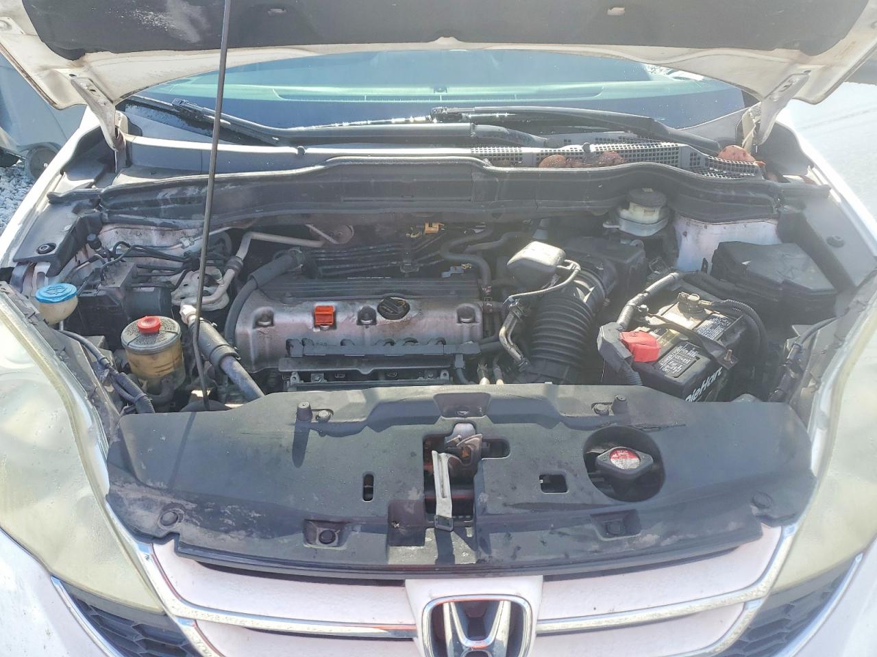 2011 Honda Cr-v Ex White vin: 3CZRE3H54BG703555