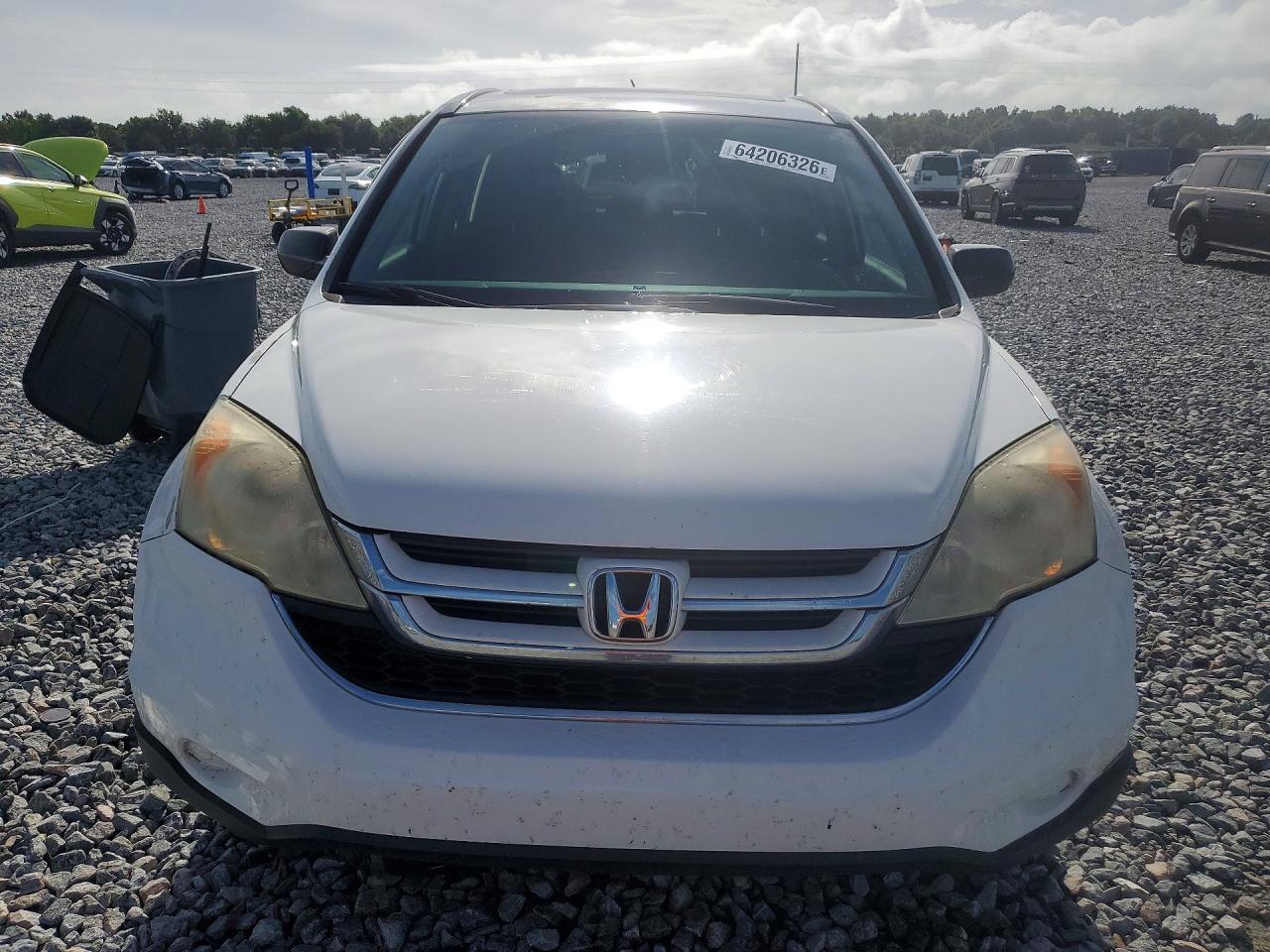2011 Honda Cr-v Ex White vin: 3CZRE3H54BG703555