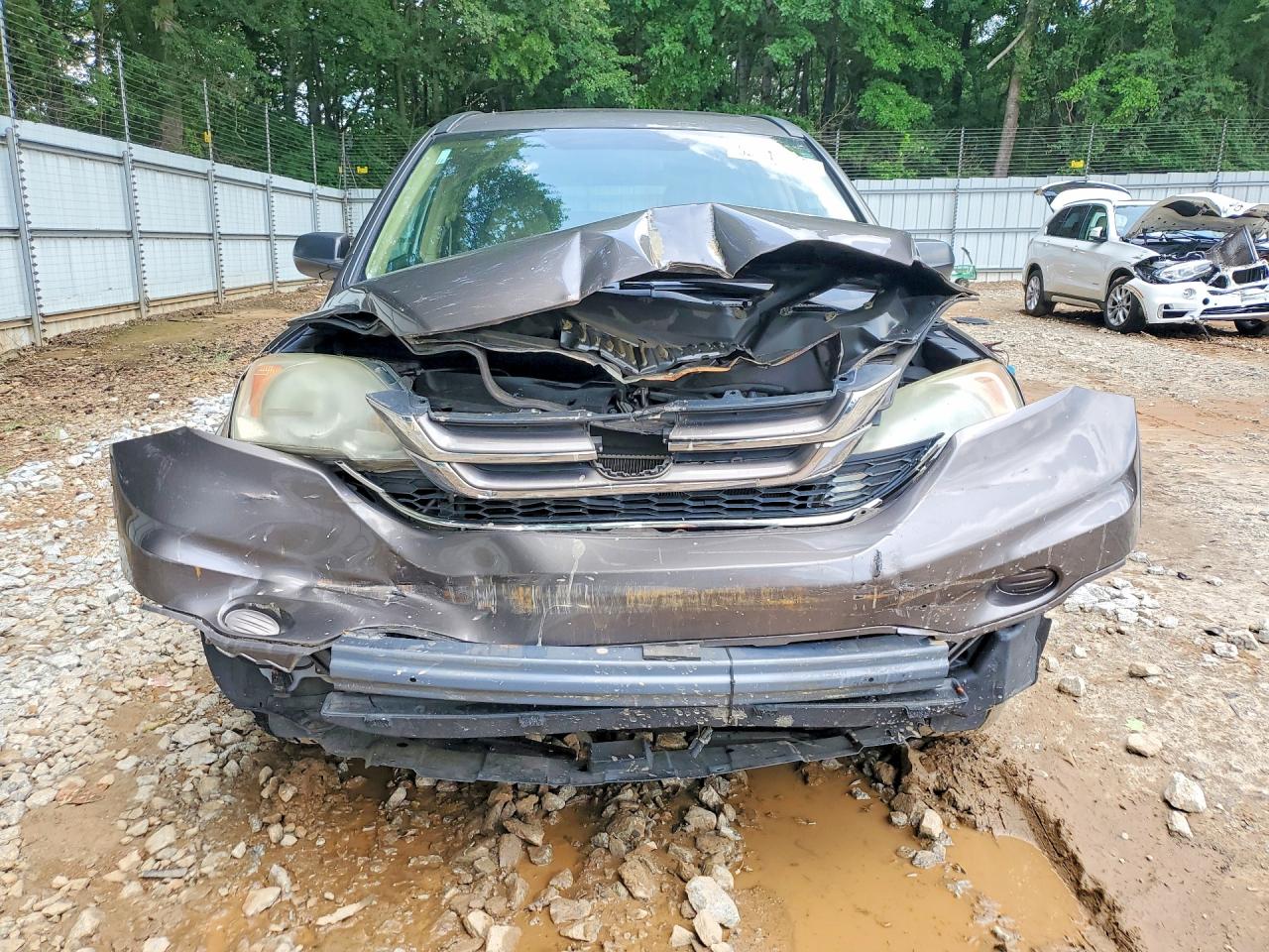 2010 Honda Cr-v Ex Gray vin: 3CZRE3H55AG700159