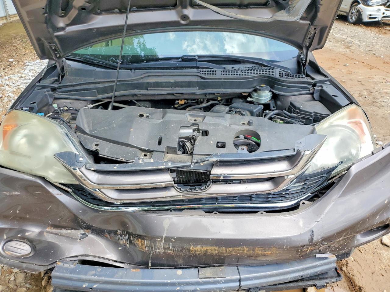 2010 Honda Cr-v Ex Gray vin: 3CZRE3H55AG700159