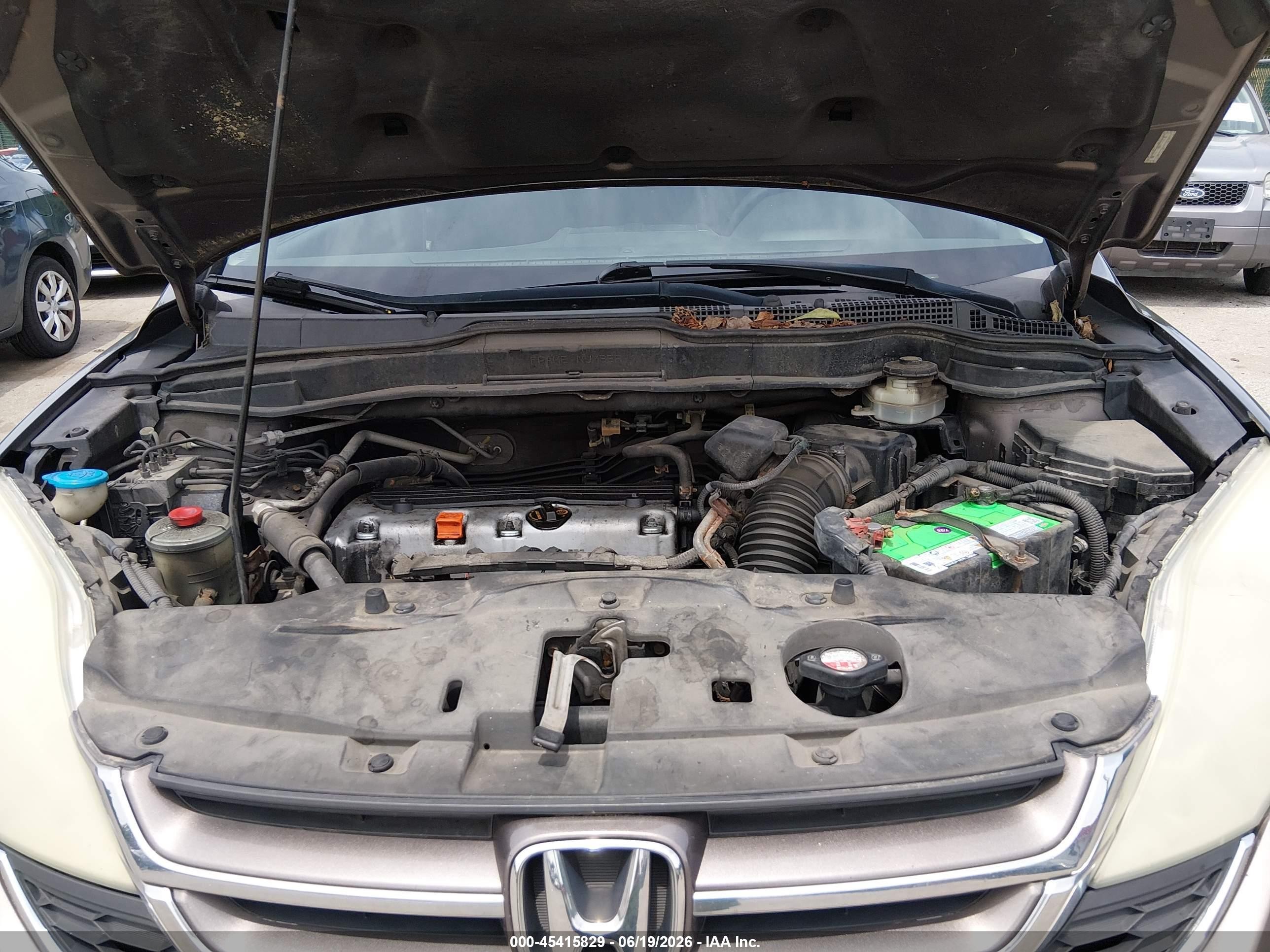 2010 Honda Cr-v Ex Gray vin: 3CZRE3H55AG701585