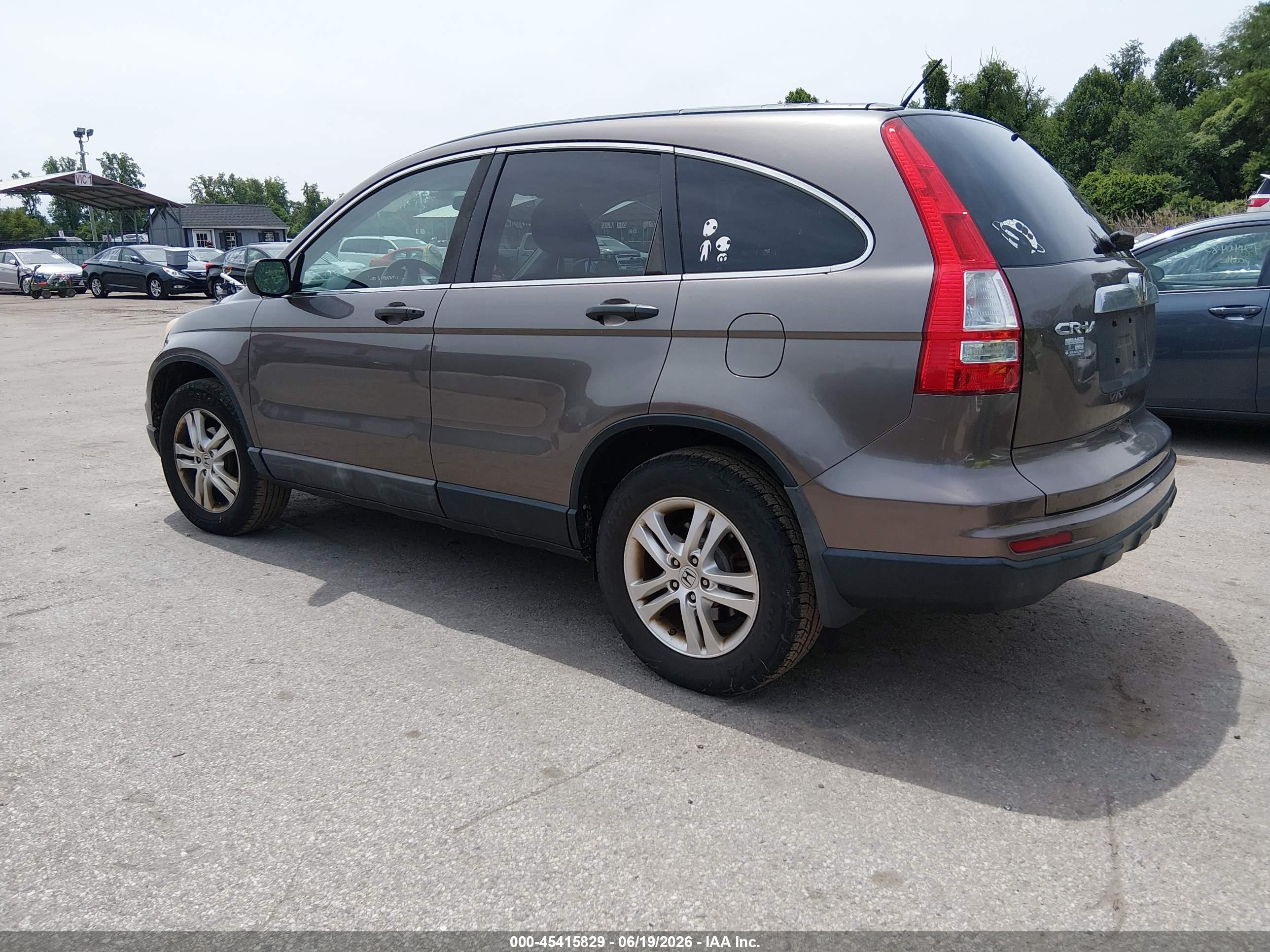 2010 Honda Cr-v Ex Gray vin: 3CZRE3H55AG701585