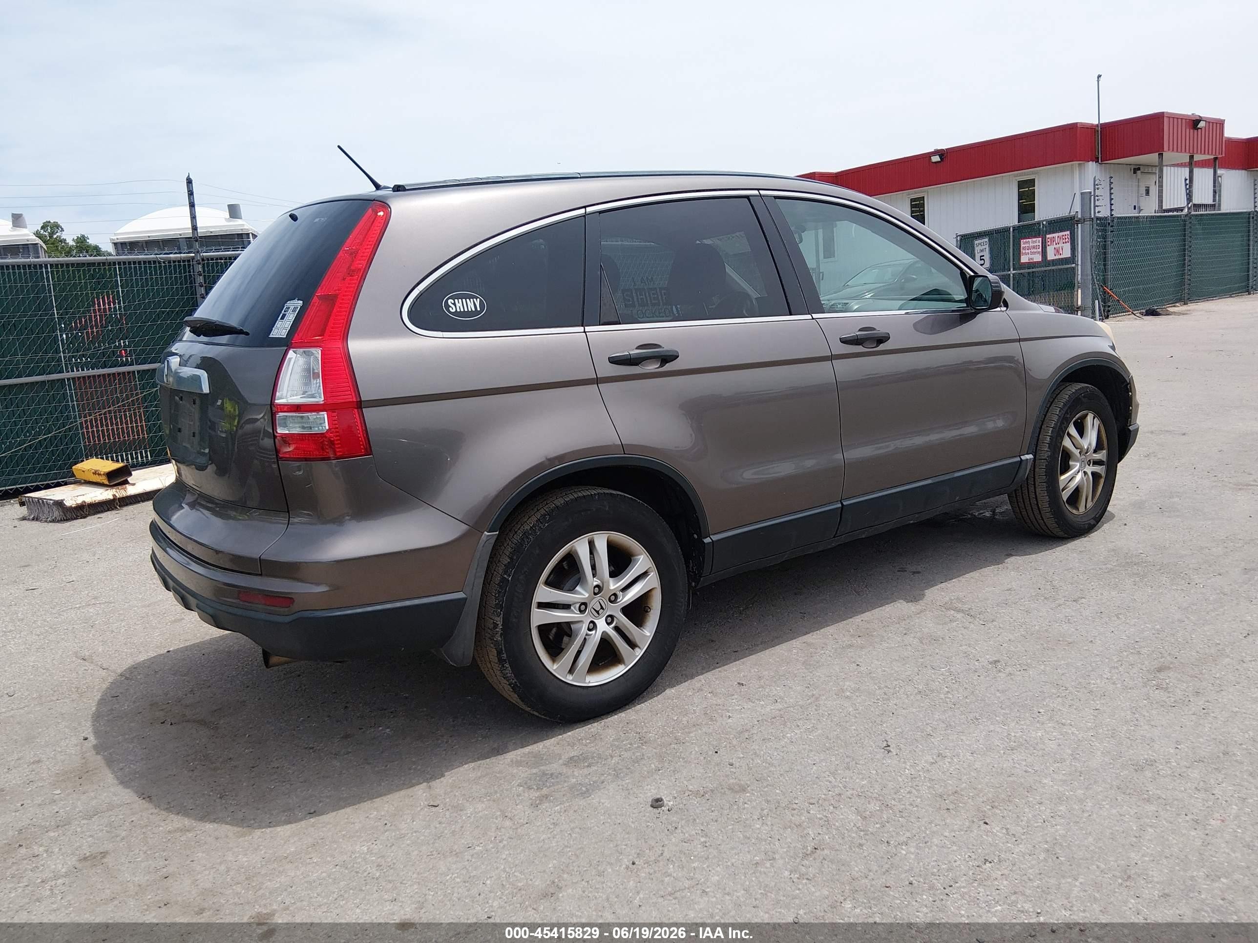 2010 Honda Cr-v Ex Gray vin: 3CZRE3H55AG701585