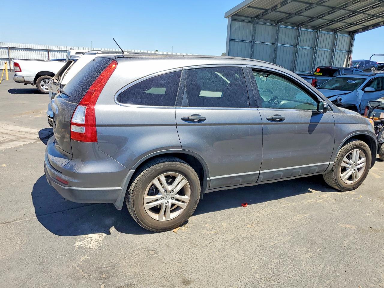 2011 Honda Cr-v Ex Gray vin: 3CZRE3H55BG702771