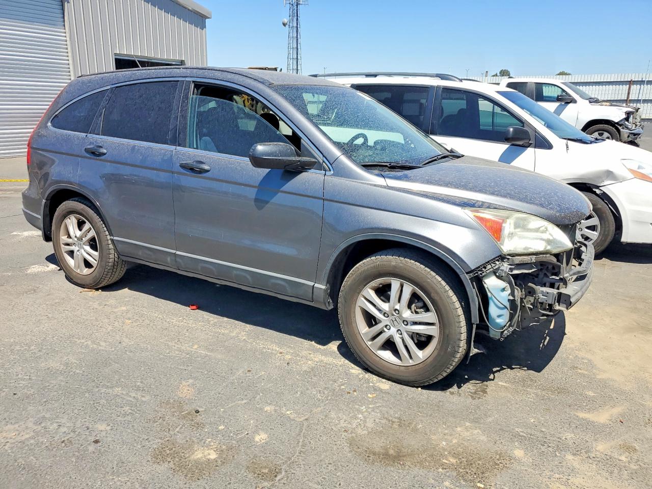 2011 Honda Cr-v Ex Gray vin: 3CZRE3H55BG702771