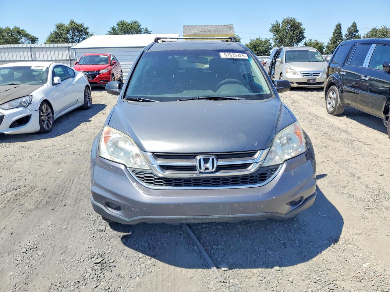 2011 Honda Cr-v Ex Gray vin: 3CZRE3H56BG700897
