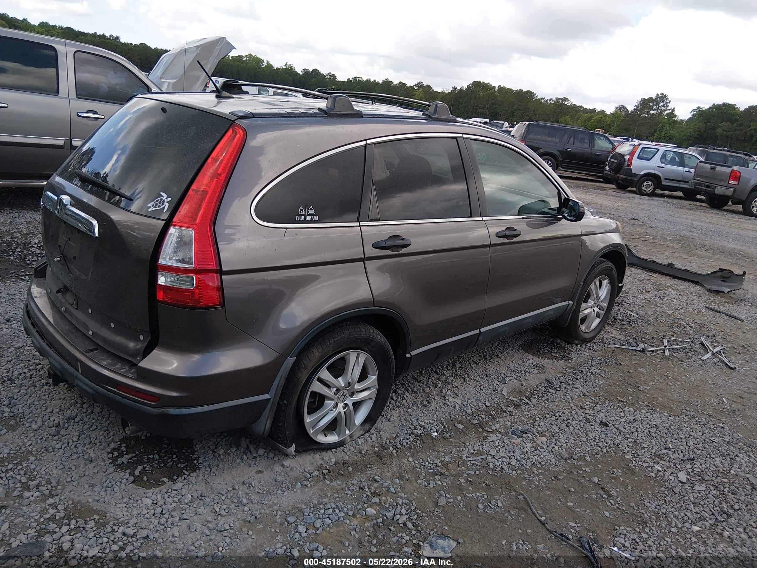 2011 Honda Cr-v Ex Black vin: 3CZRE3H56BG701726