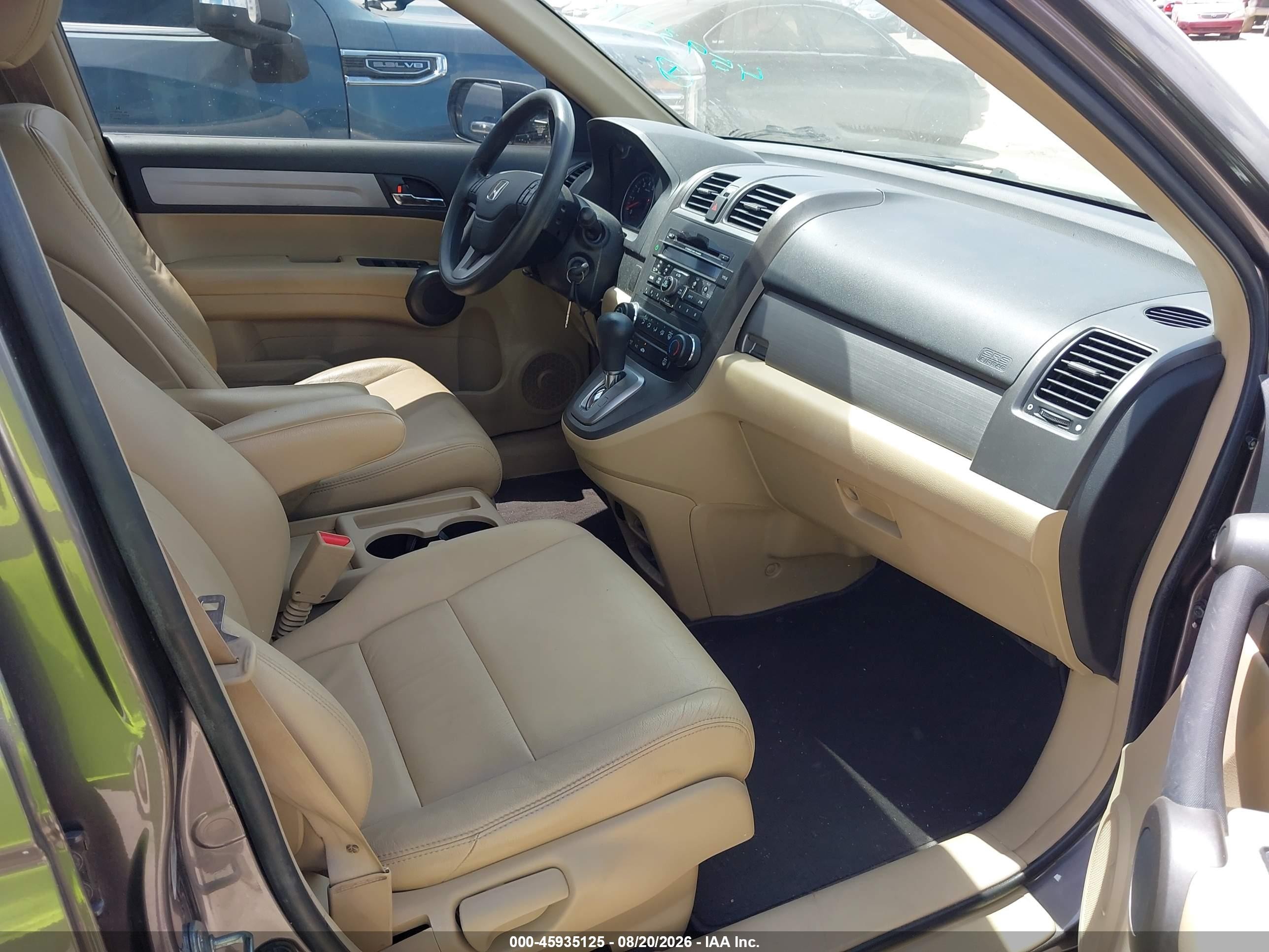 2010 Honda Cr-v Ex Brown vin: 3CZRE3H57AG700180