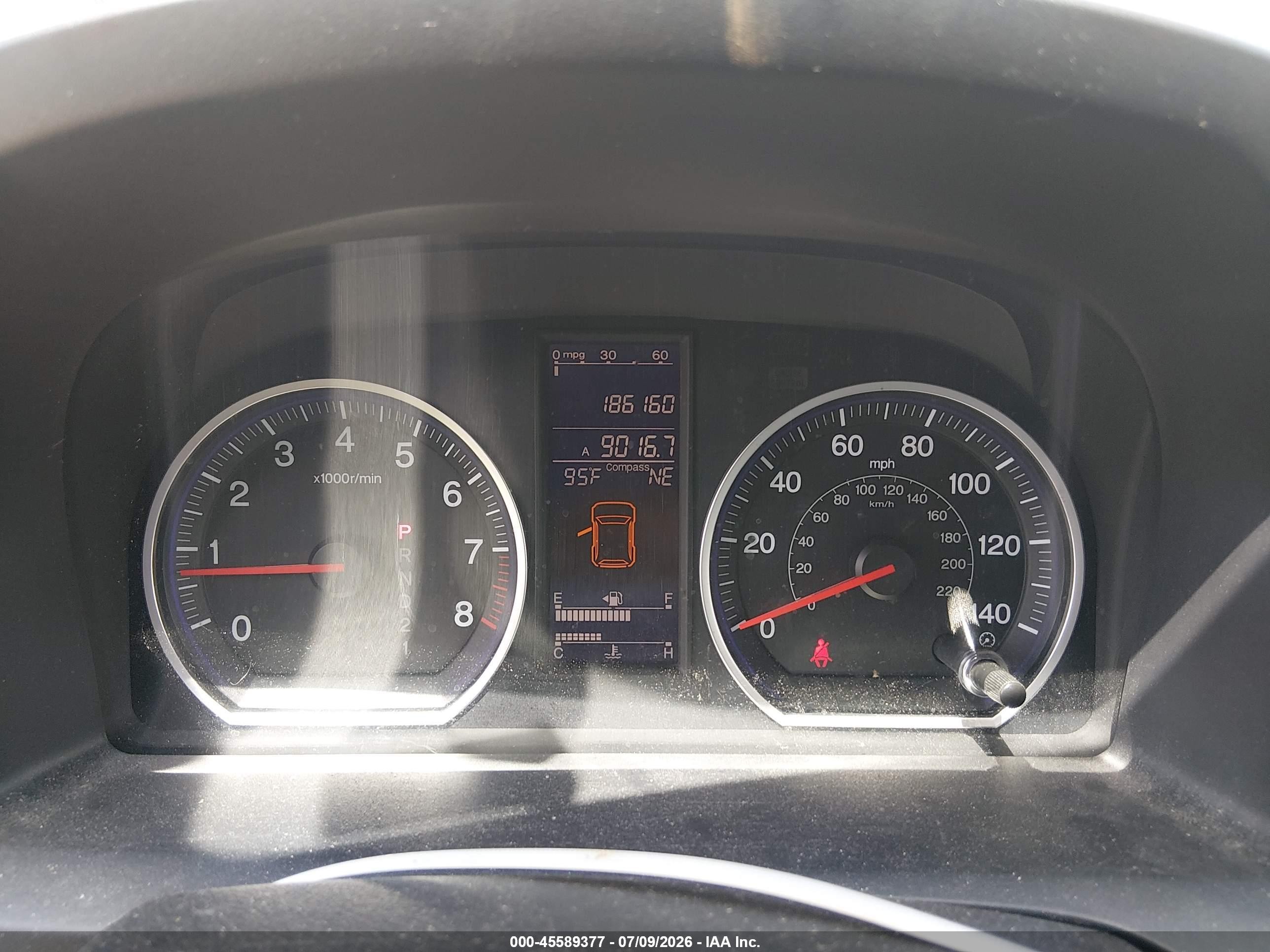 2011 Honda Cr-v Ex Красный vin: 3CZRE3H57BG701427