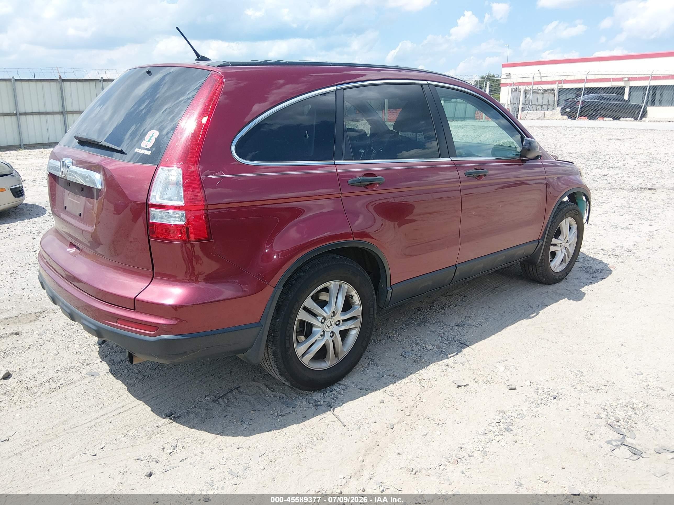 2011 Honda Cr-v Ex Красный vin: 3CZRE3H57BG701427