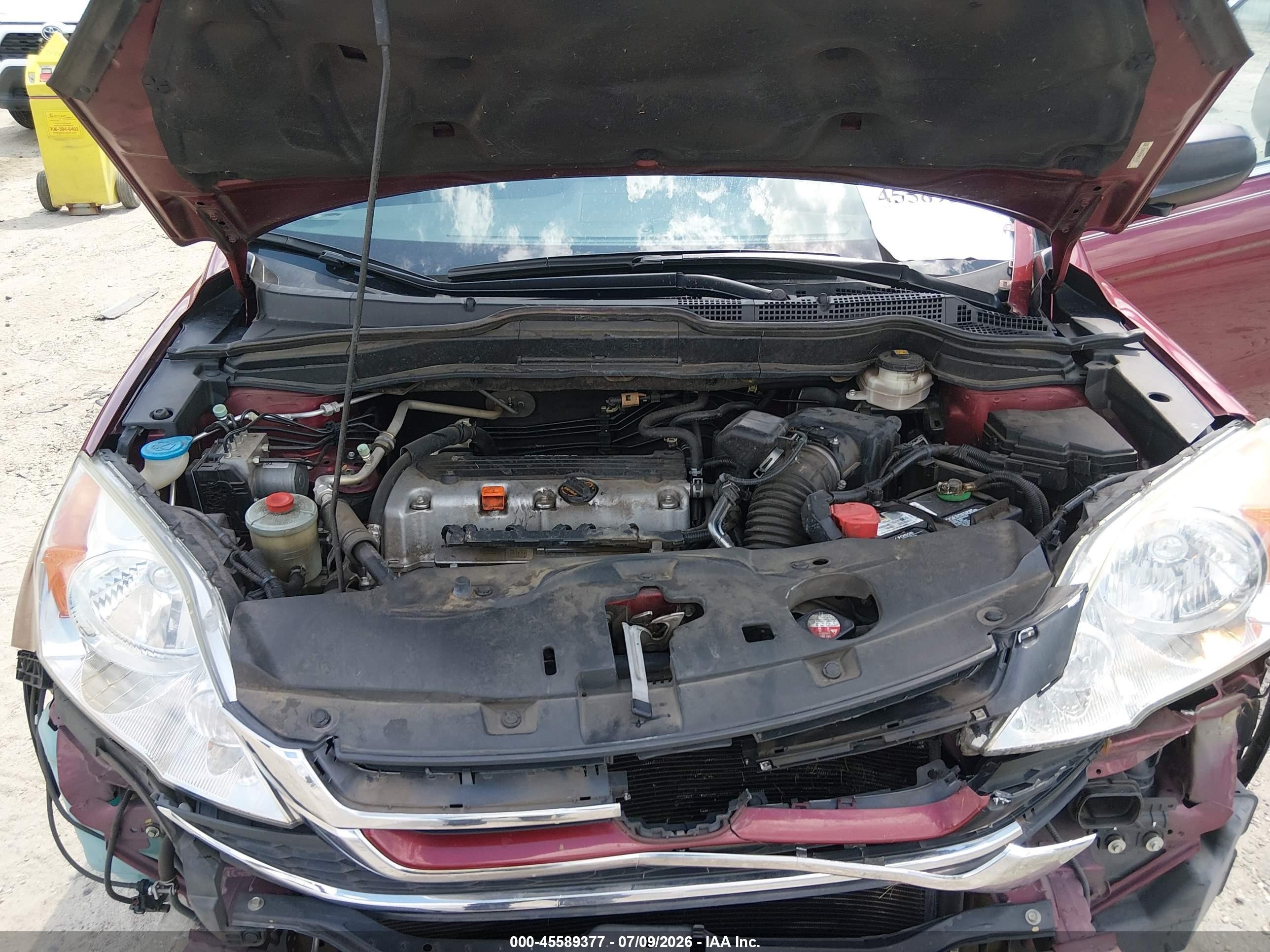 2011 Honda Cr-v Ex Красный vin: 3CZRE3H57BG701427