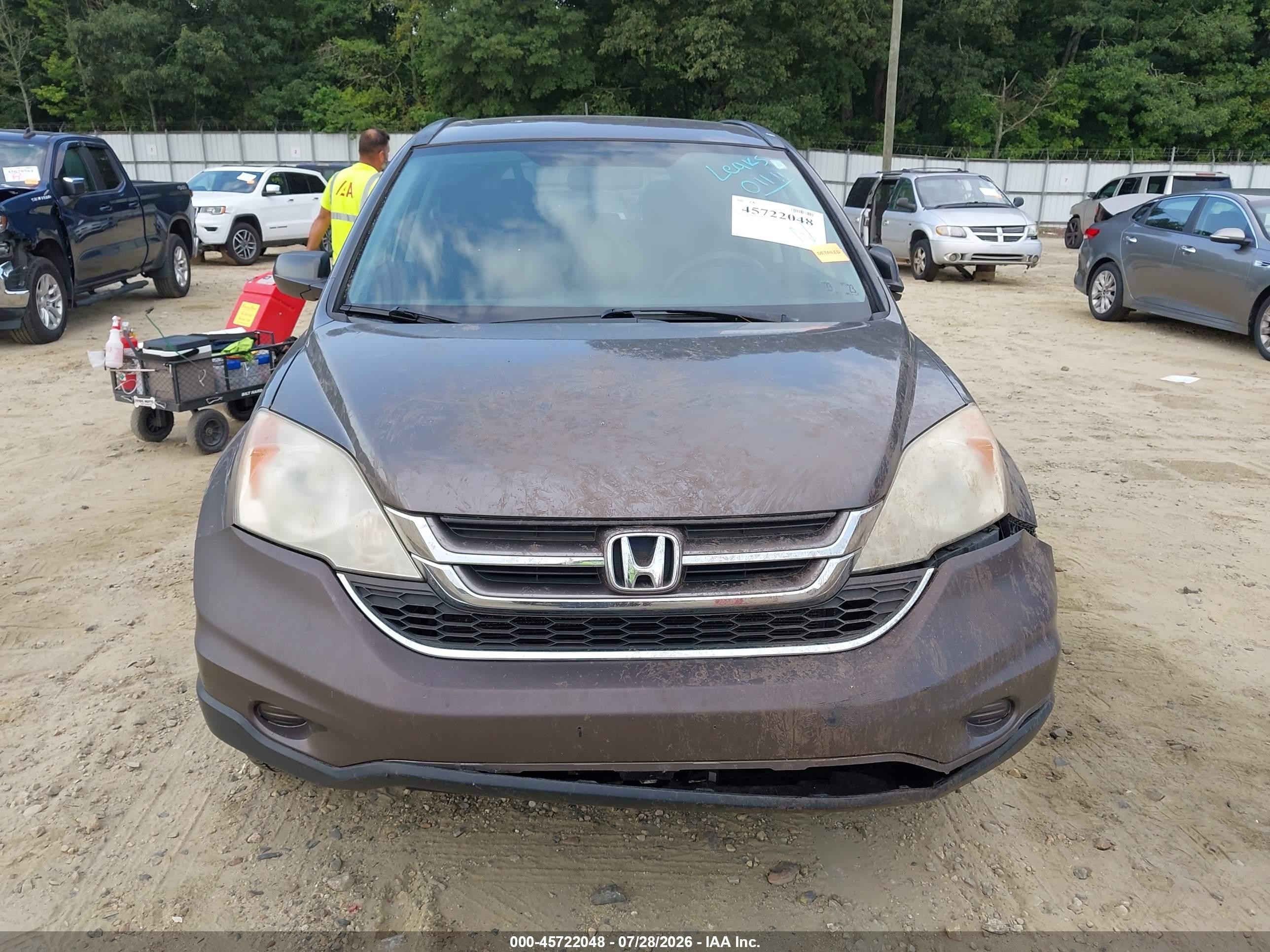 2011 Honda Cr-v Ex Серый vin: 3CZRE3H57BG703520