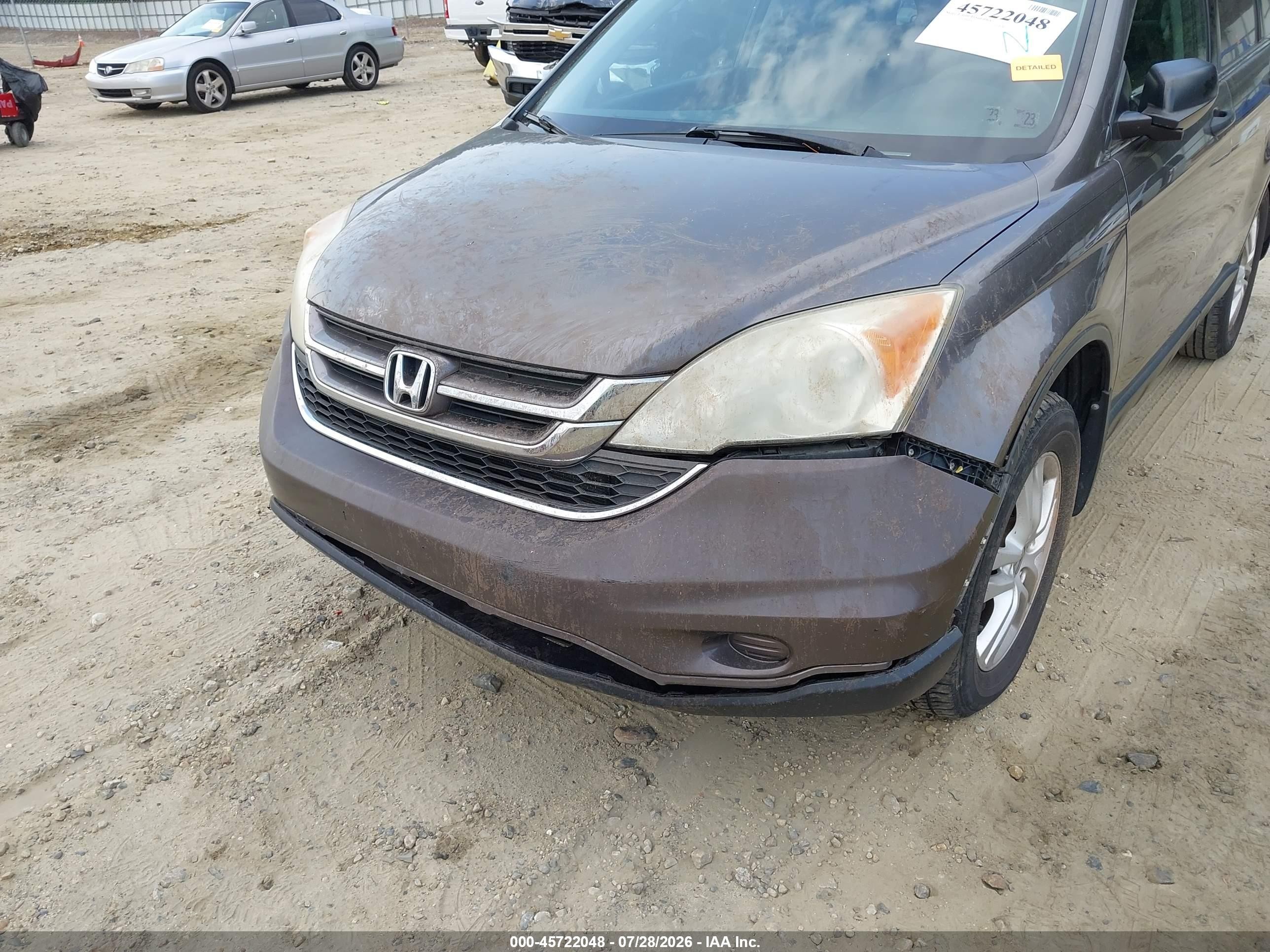 2011 Honda Cr-v Ex Серый vin: 3CZRE3H57BG703520