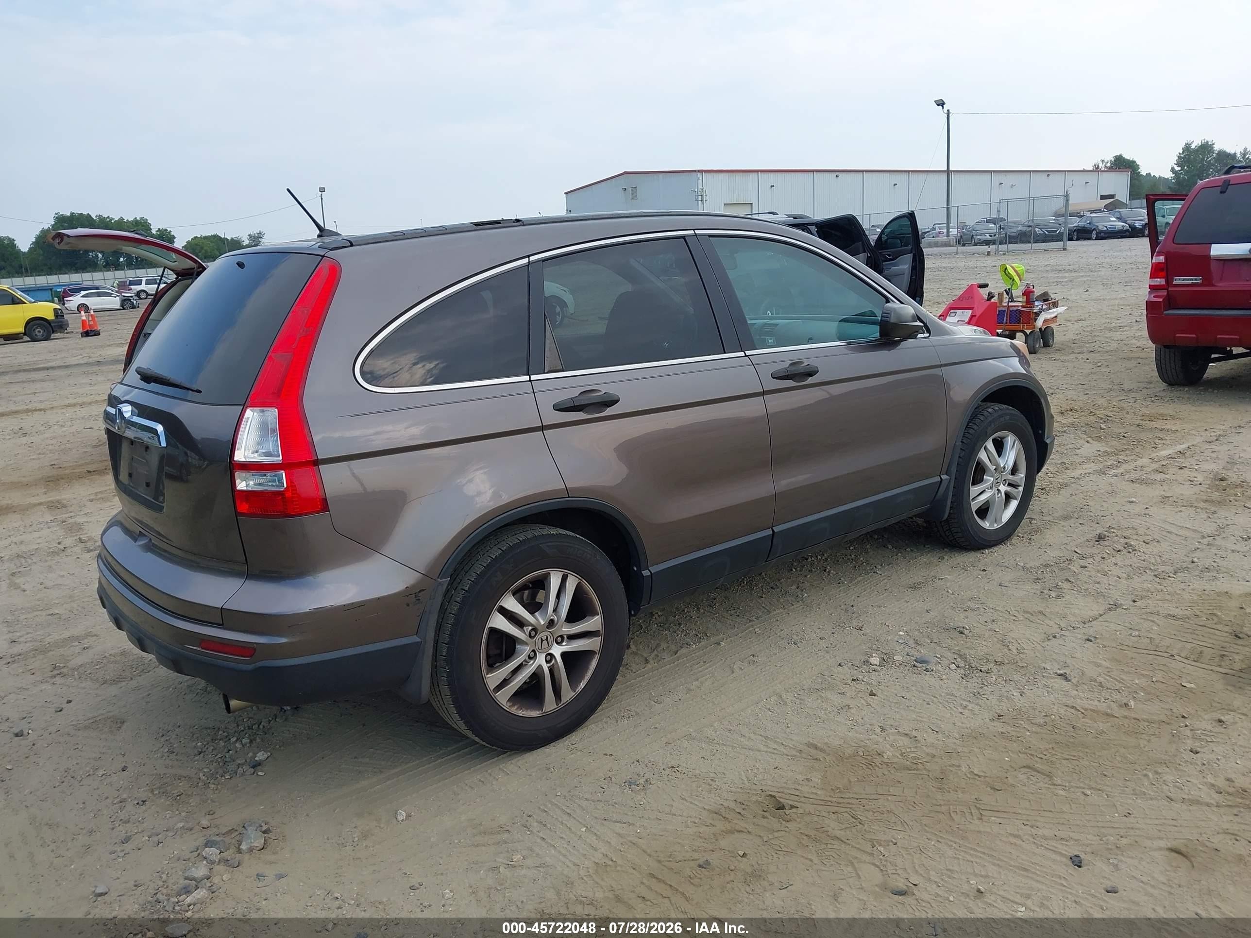 2011 Honda Cr-v Ex Серый vin: 3CZRE3H57BG703520