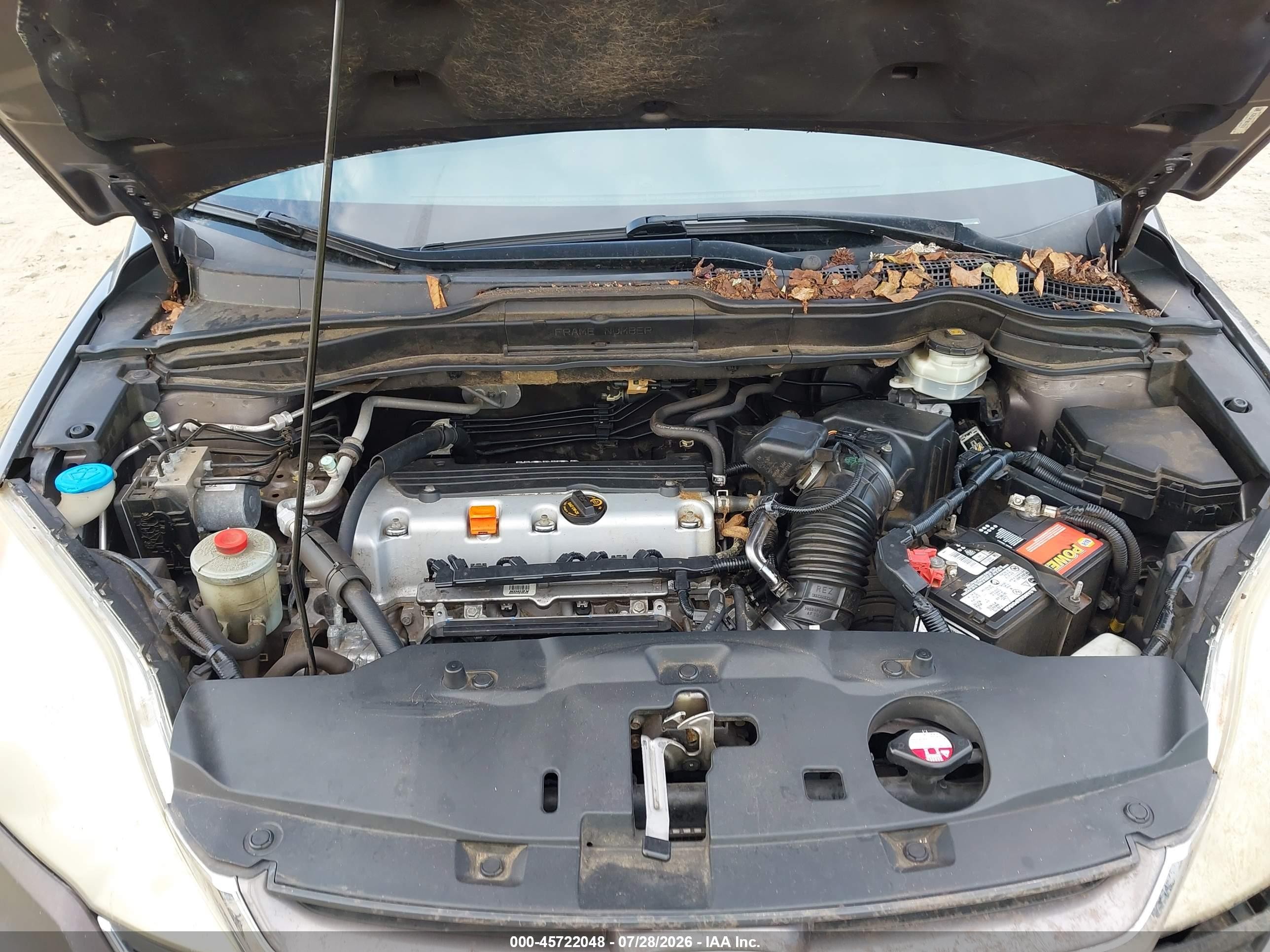 2011 Honda Cr-v Ex Серый vin: 3CZRE3H57BG703520