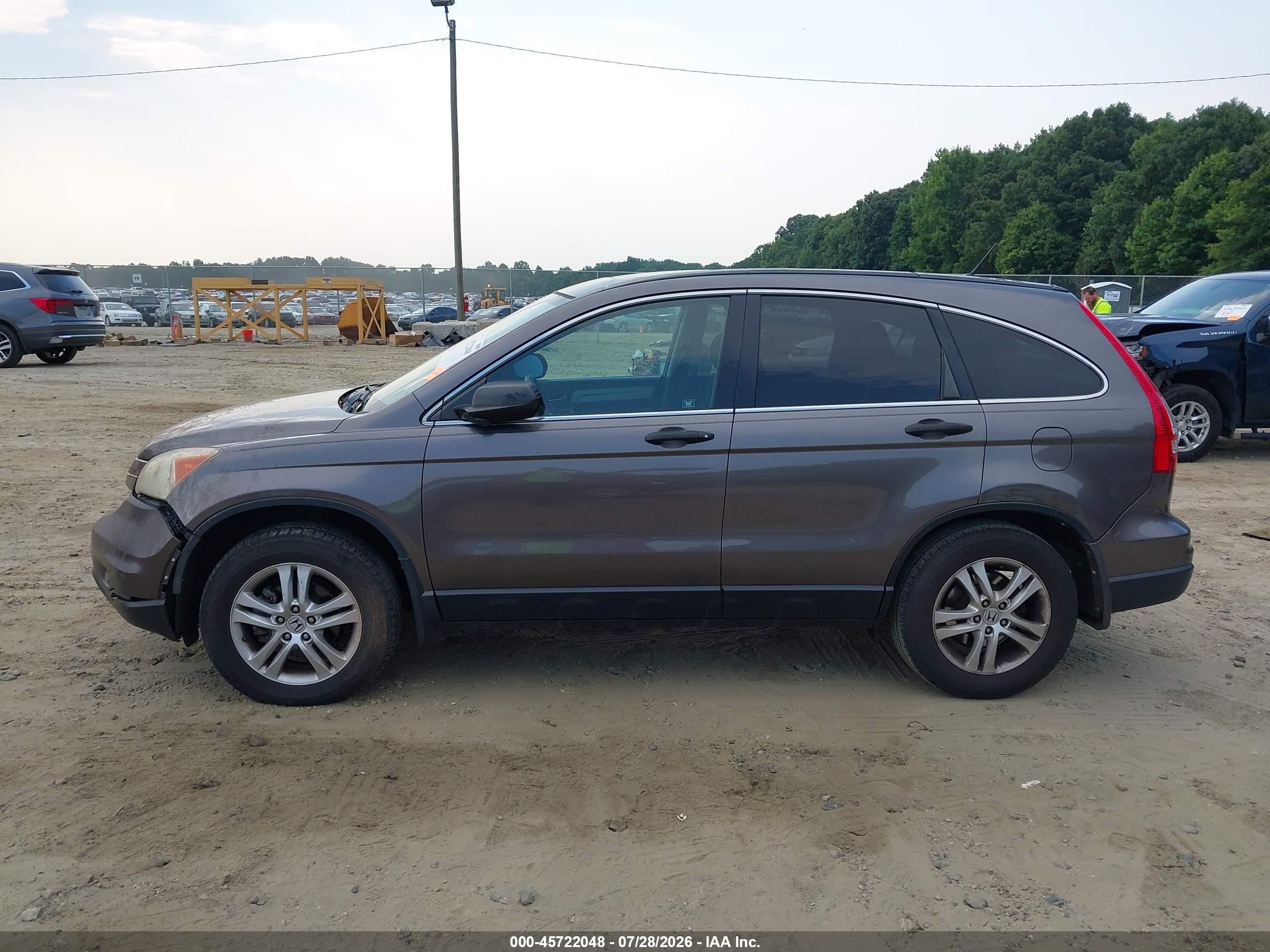 2011 Honda Cr-v Ex Серый vin: 3CZRE3H57BG703520