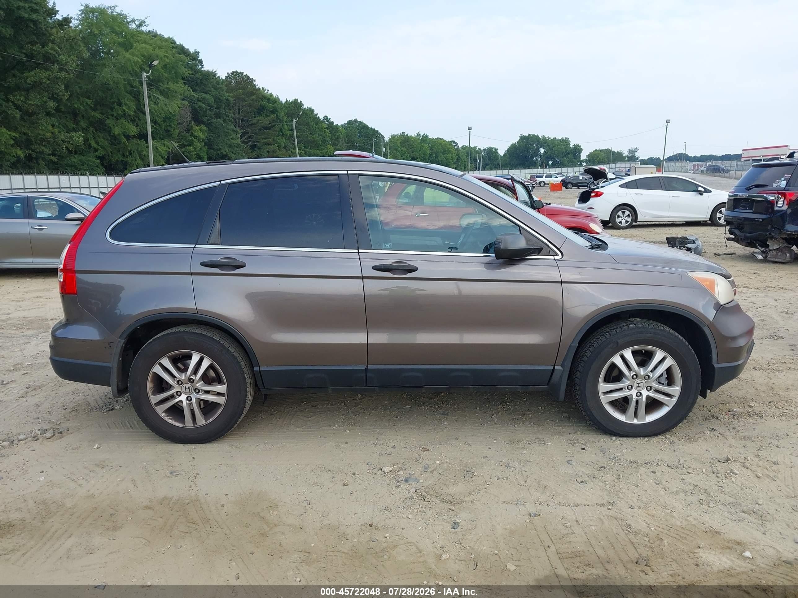 2011 Honda Cr-v Ex Серый vin: 3CZRE3H57BG703520