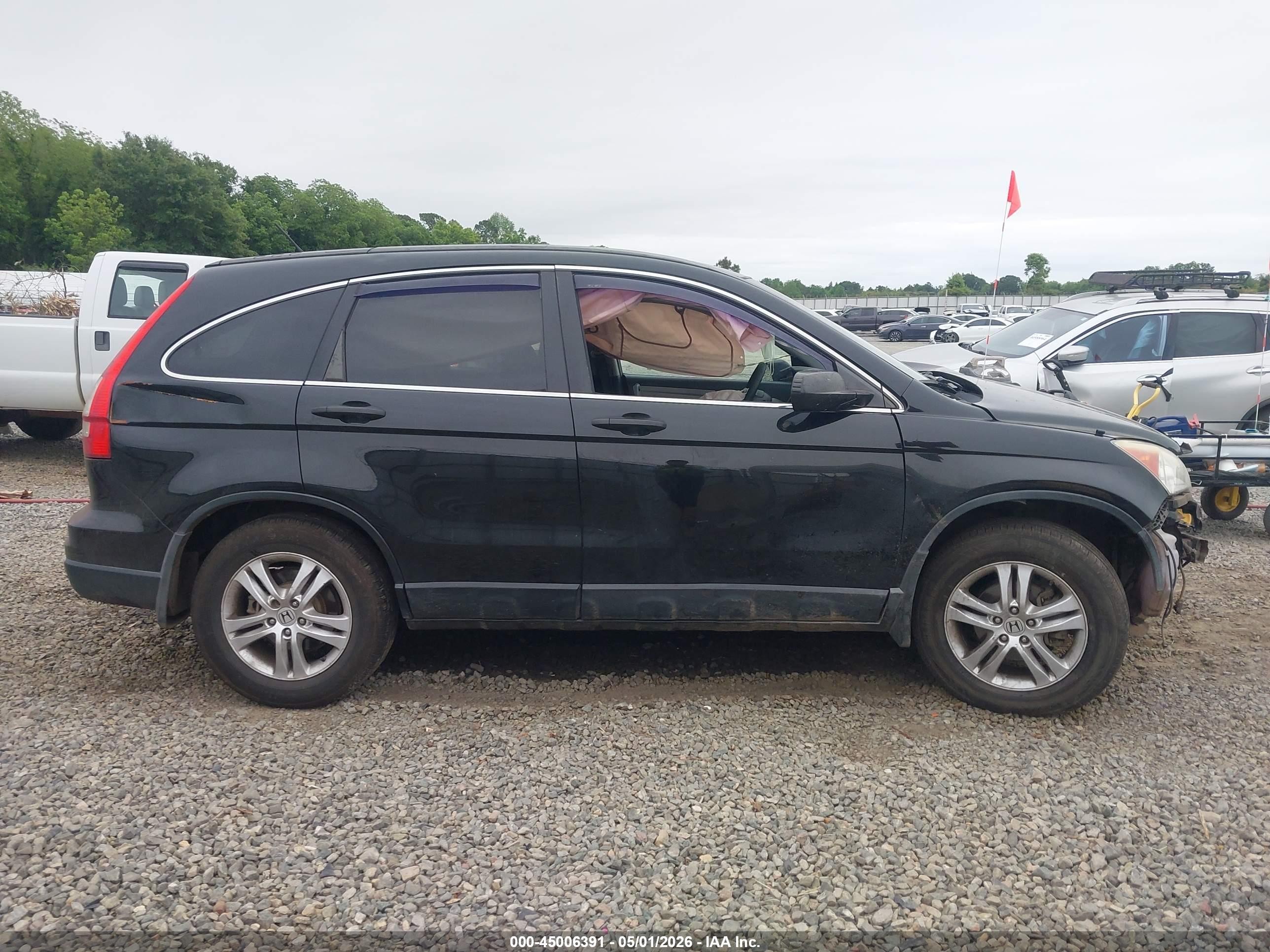 2011 Honda Cr-v Ex Black vin: 3CZRE3H58BG701596