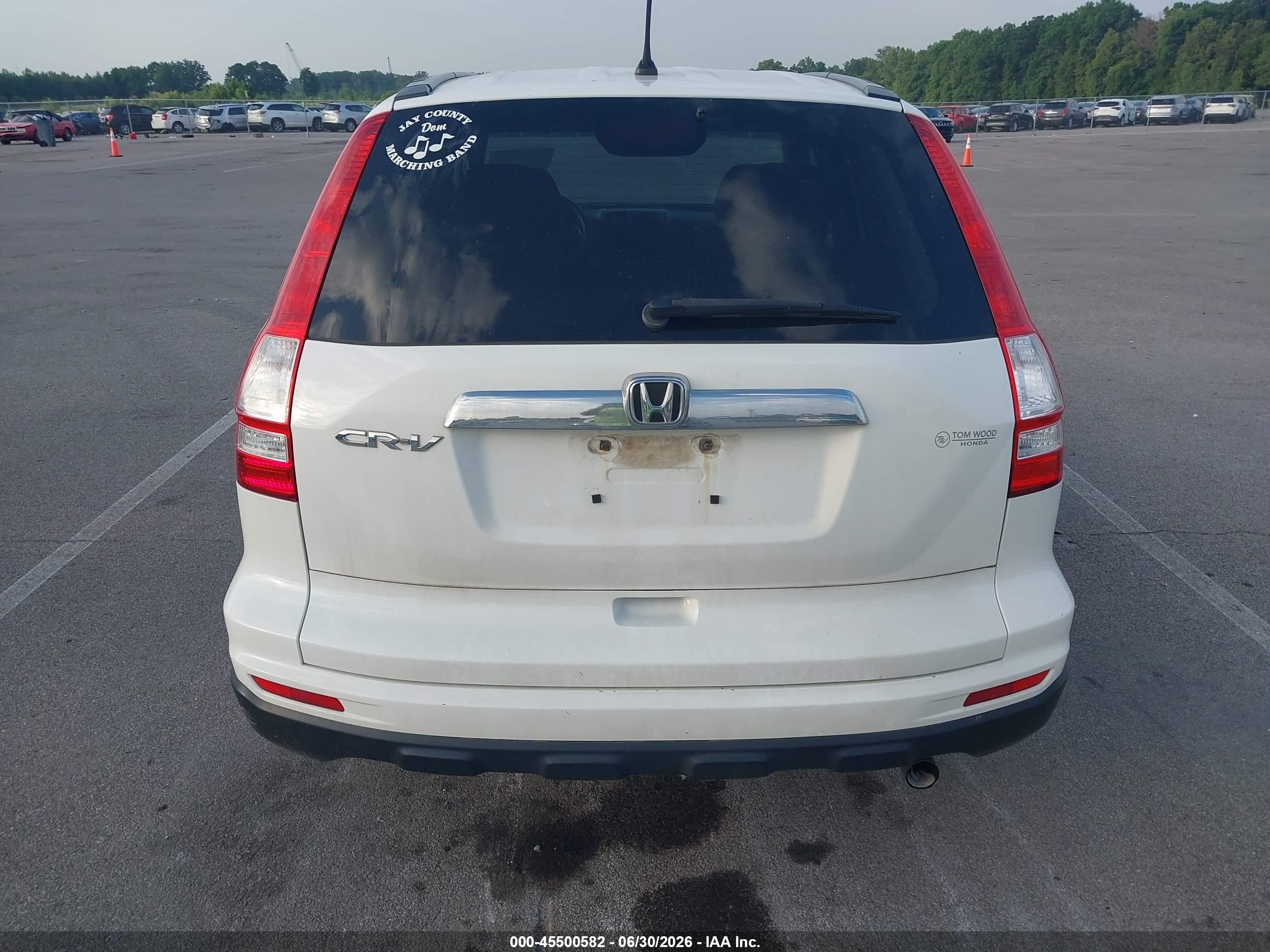 2011 Honda Cr-v Ex White vin: 3CZRE3H58BG703624