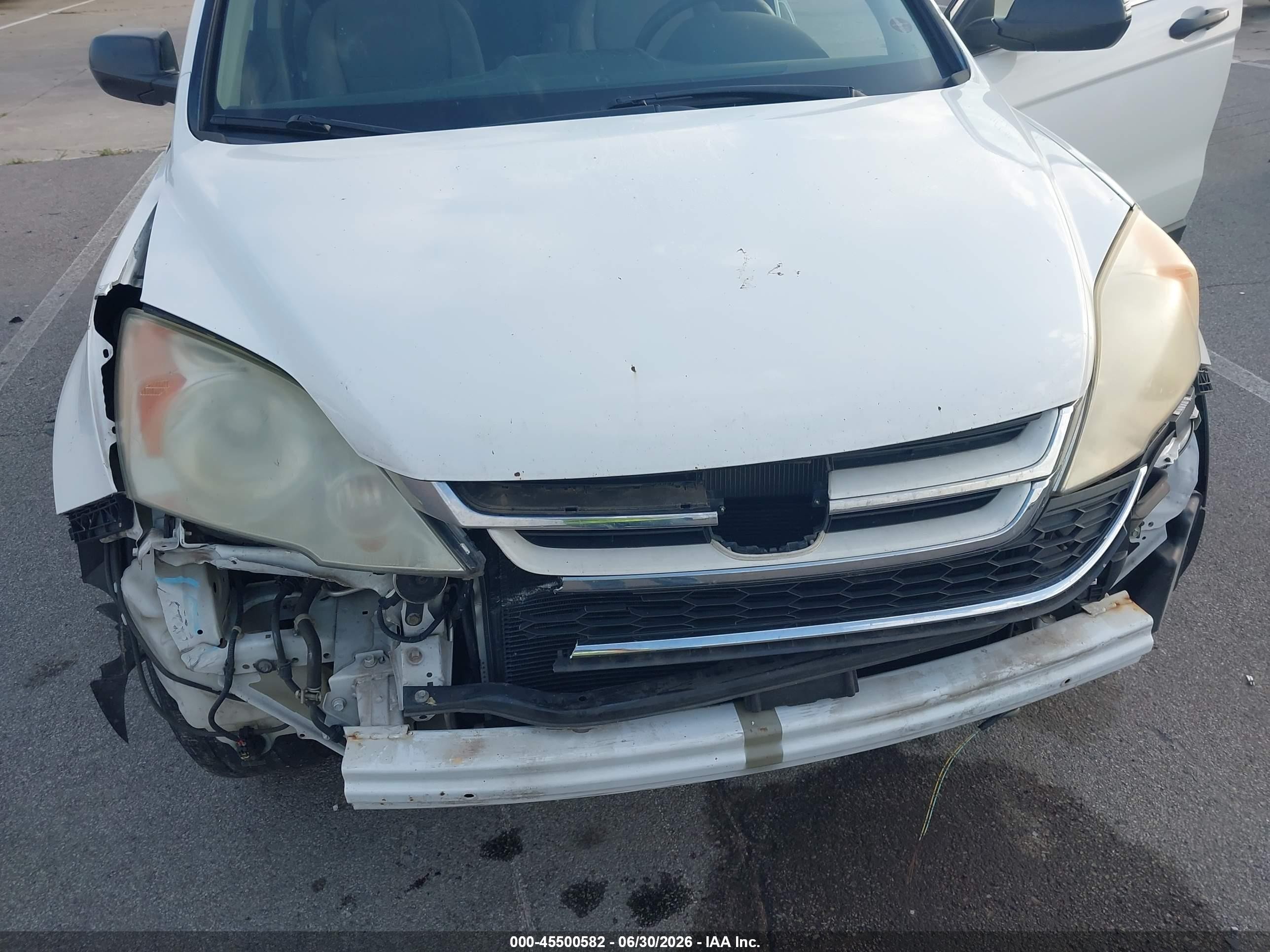 2011 Honda Cr-v Ex White vin: 3CZRE3H58BG703624