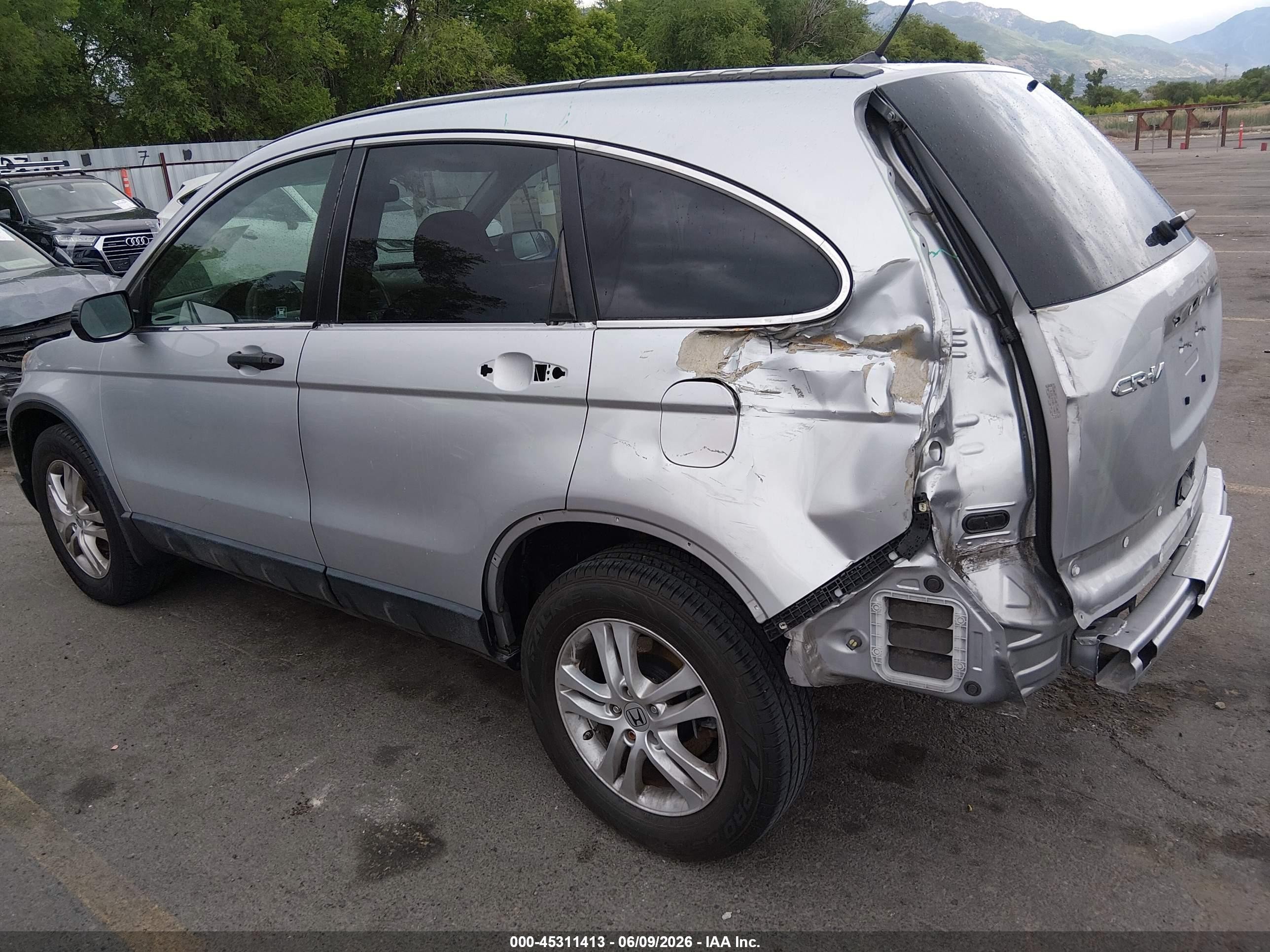 2010 Honda Cr-v Ex Silver vin: 3CZRE3H59AG700469