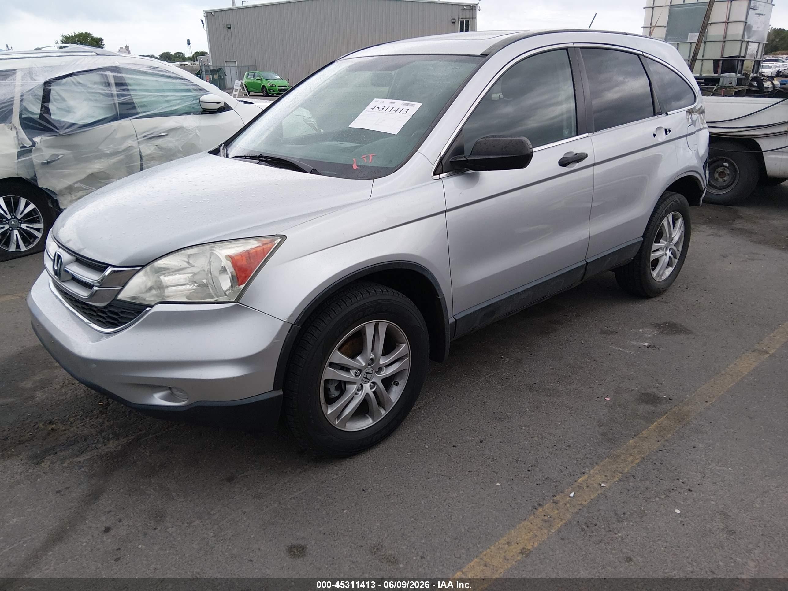 2010 Honda Cr-v Ex Silver vin: 3CZRE3H59AG700469