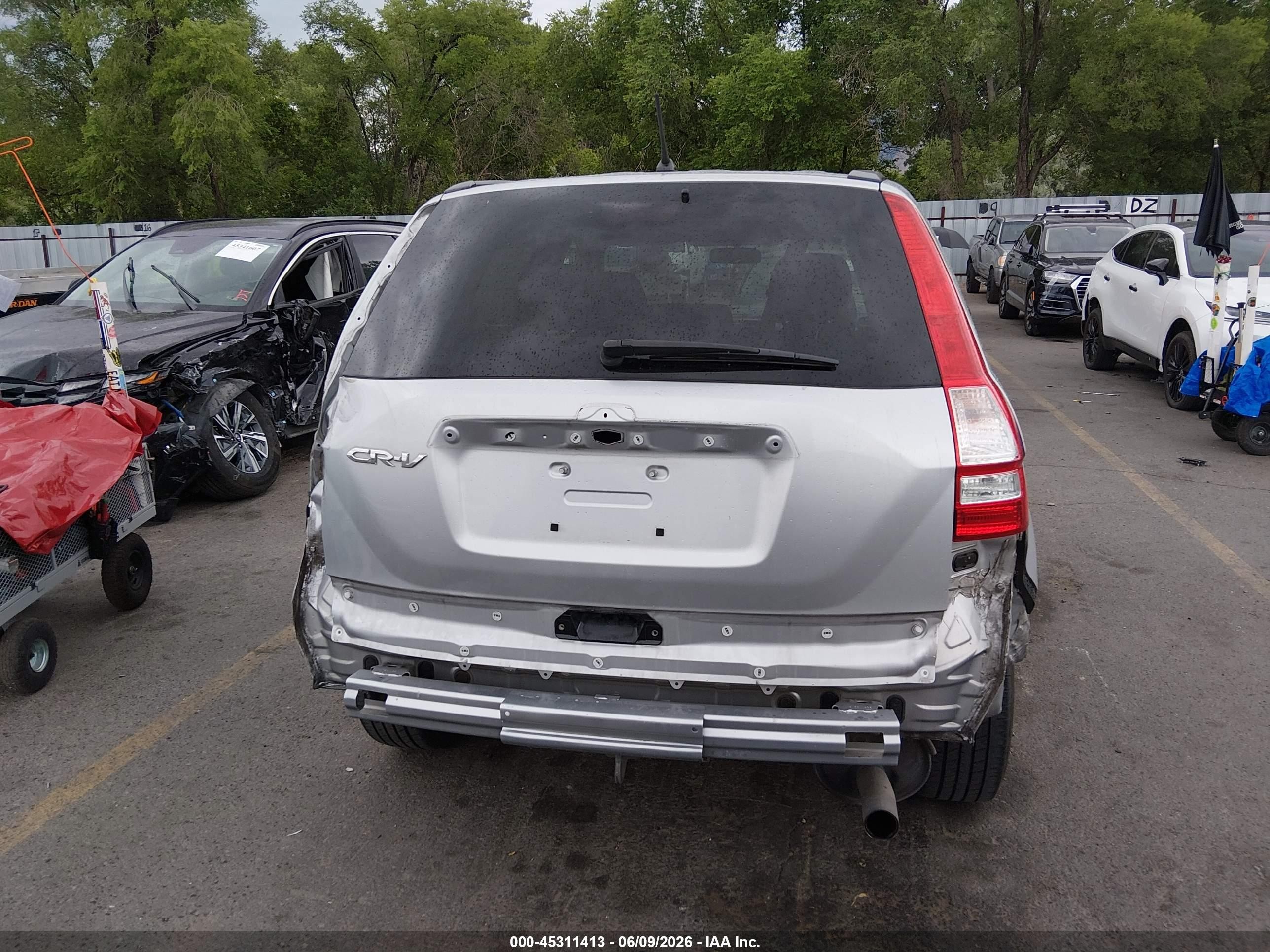 2010 Honda Cr-v Ex Silver vin: 3CZRE3H59AG700469