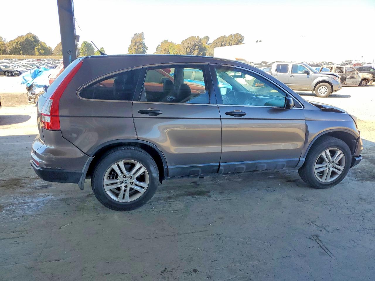 2010 Honda Cr-v Ex Серый vin: 3CZRE3H59AG700584