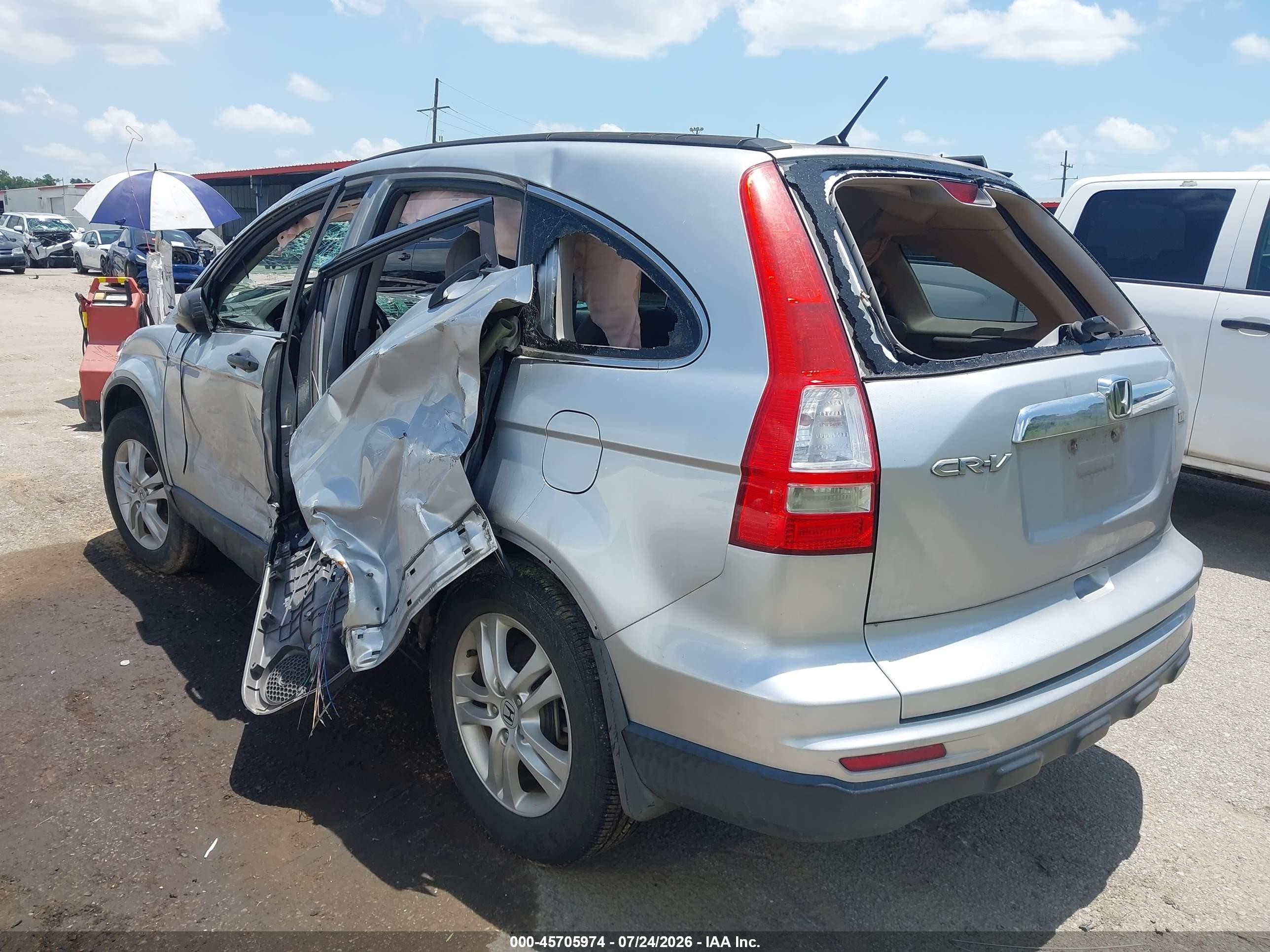 2010 Honda Cr-v Ex Серебряный vin: 3CZRE3H5XAG700299