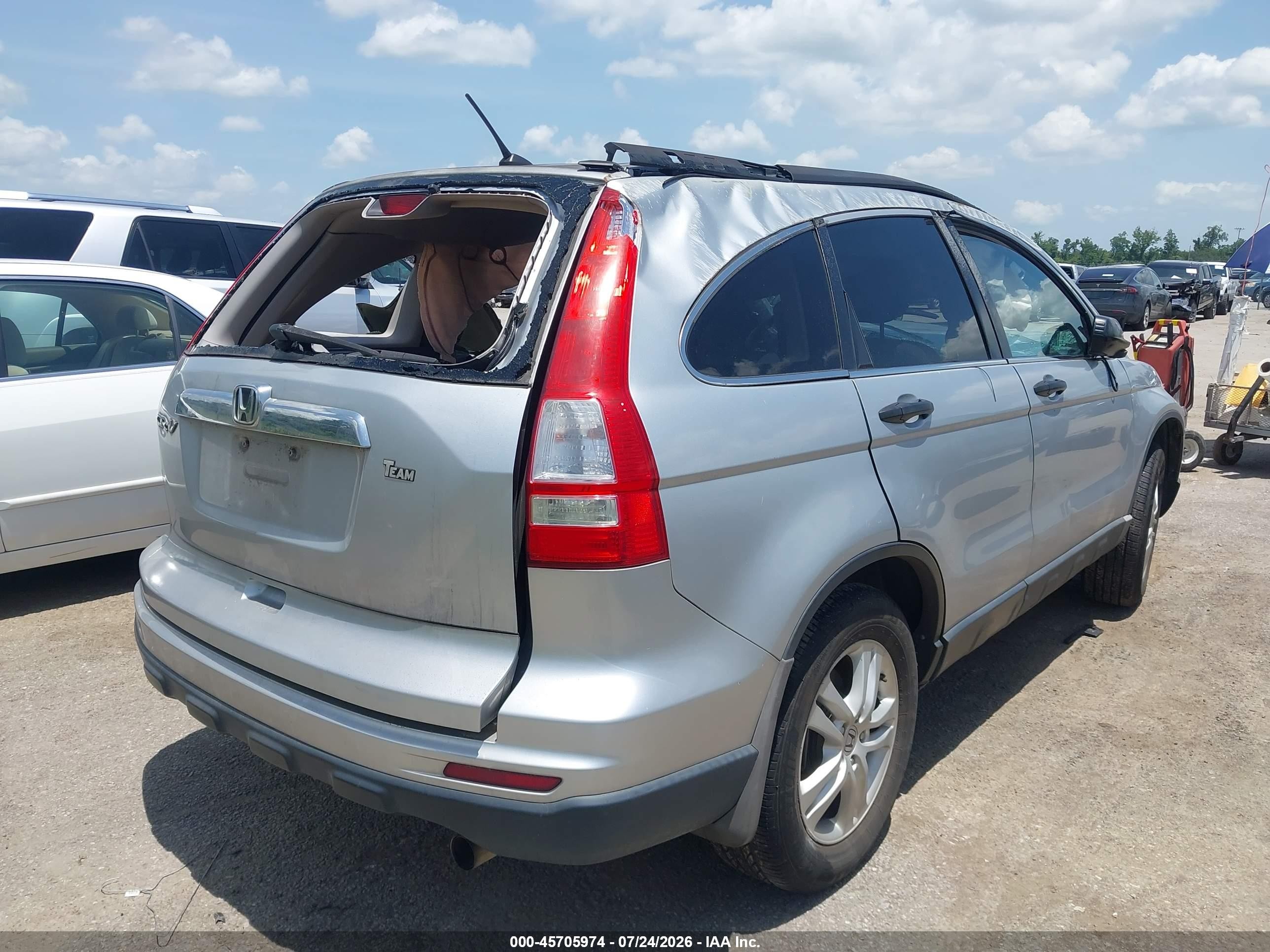 2010 Honda Cr-v Ex Серебряный vin: 3CZRE3H5XAG700299