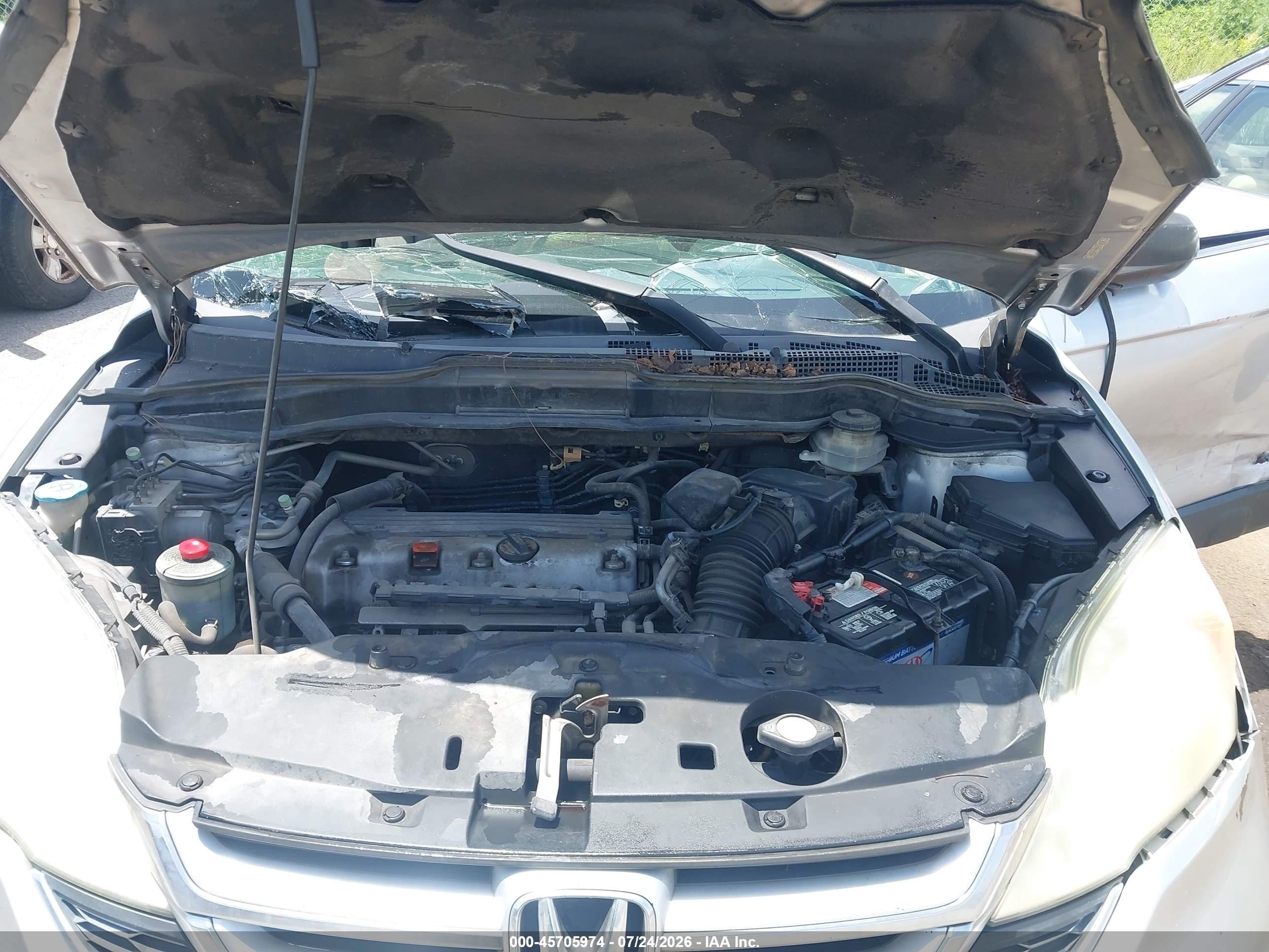 2010 Honda Cr-v Ex Серебряный vin: 3CZRE3H5XAG700299