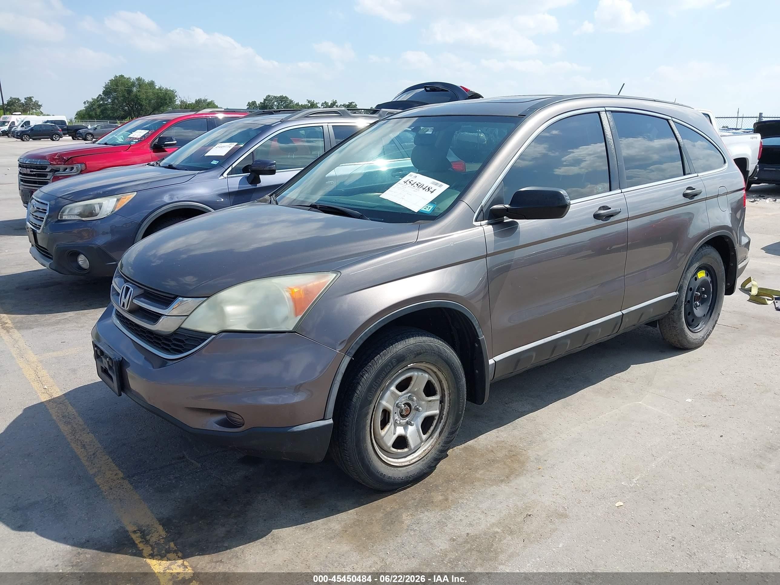 2010 Honda Cr-v Ex Brown vin: 3CZRE3H5XAG702148