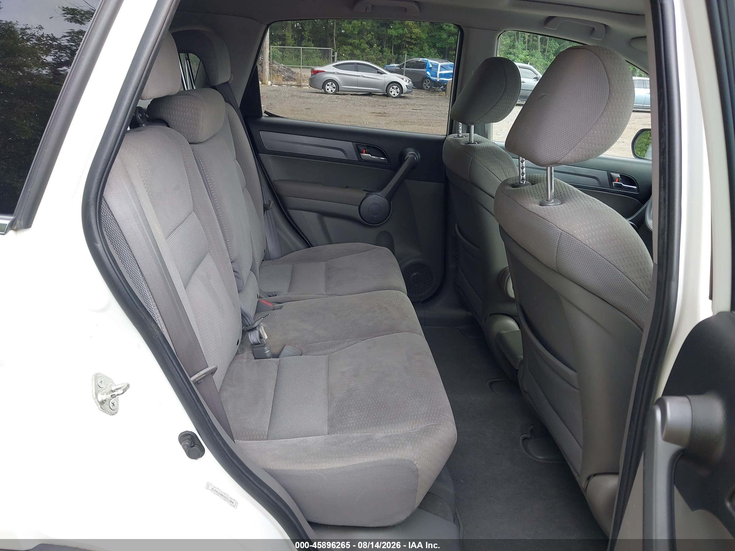 2009 Honda Cr-v Ex White vin: 3CZRE48509G701804