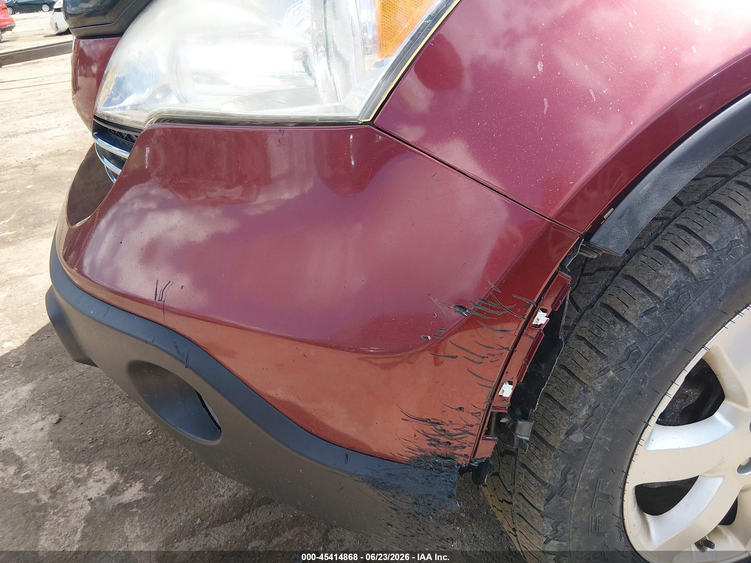 2009 Honda Cr-v Ex Maroon vin: 3CZRE48509G705190