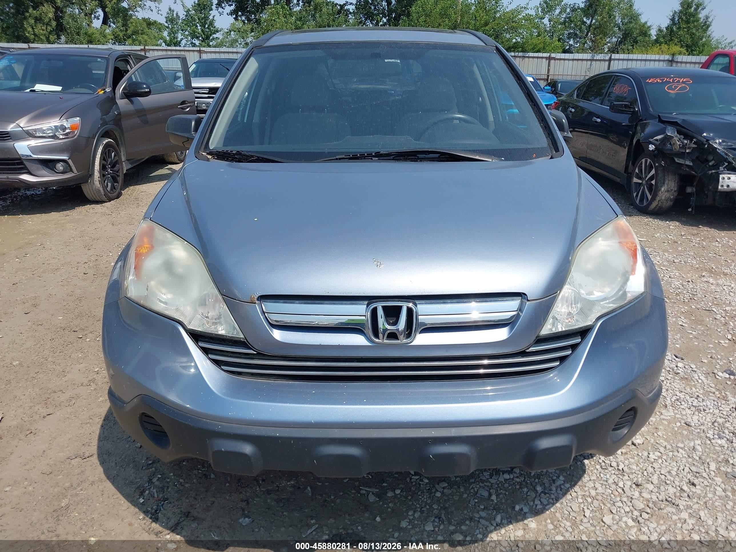 2008 Honda Cr-v Ex Blue vin: 3CZRE48518G701762