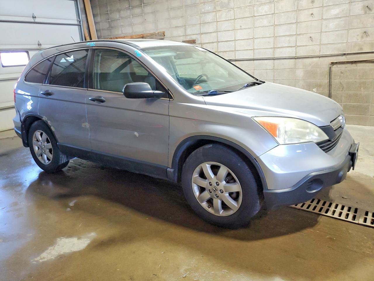 2008 Honda Cr-v Ex Silver vin: 3CZRE48518G703544