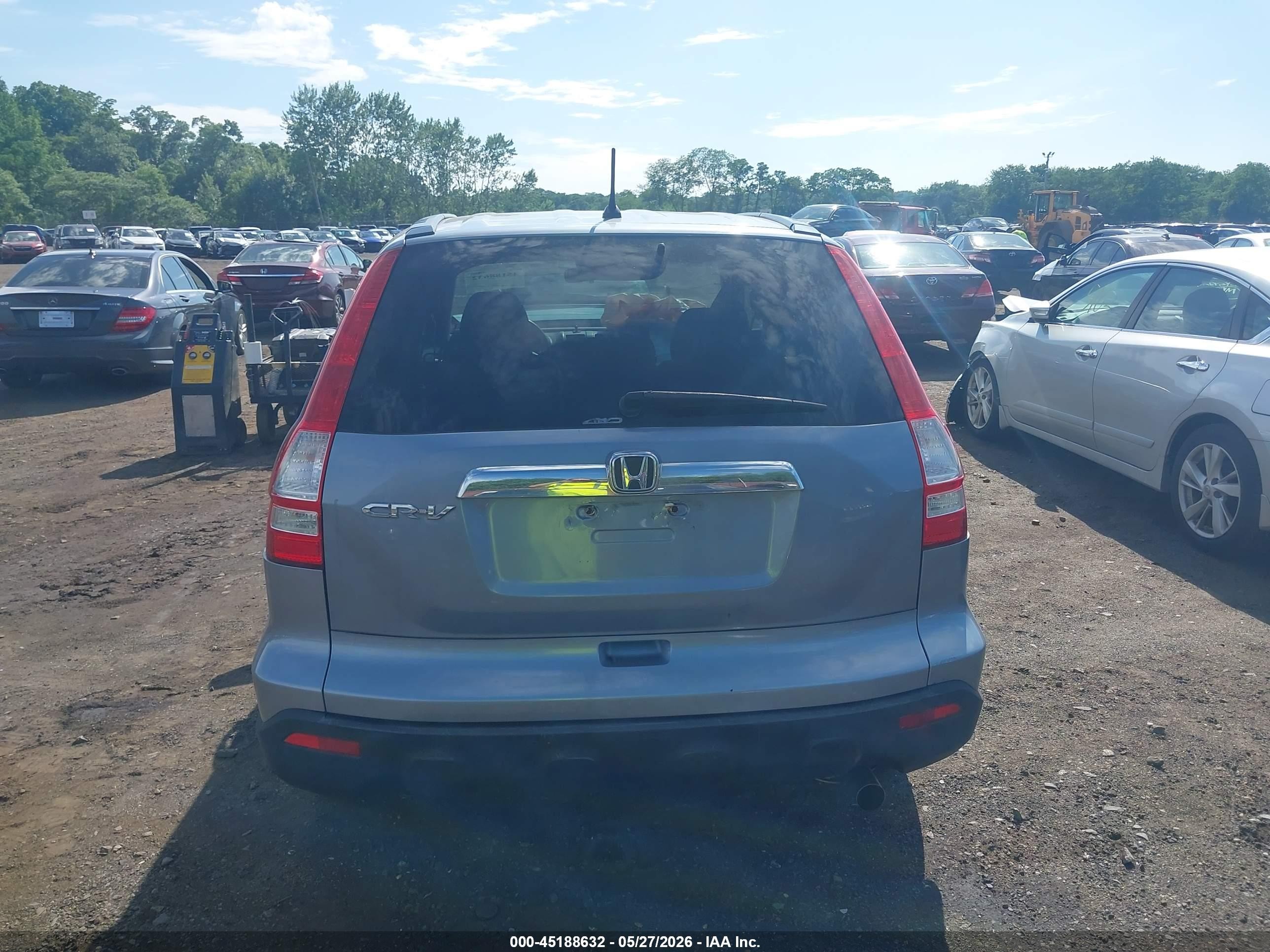 2009 Honda Cr-v Ex Light Blue vin: 3CZRE48519G702573
