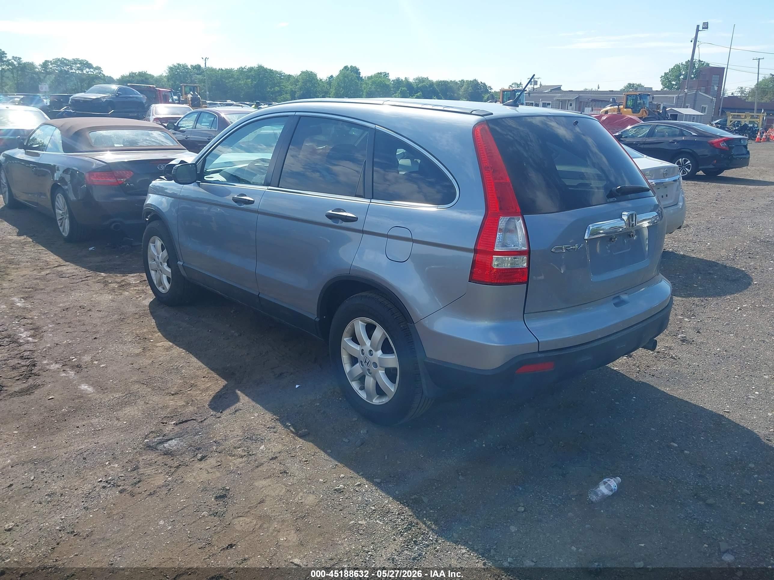 2009 Honda Cr-v Ex Light Blue vin: 3CZRE48519G702573
