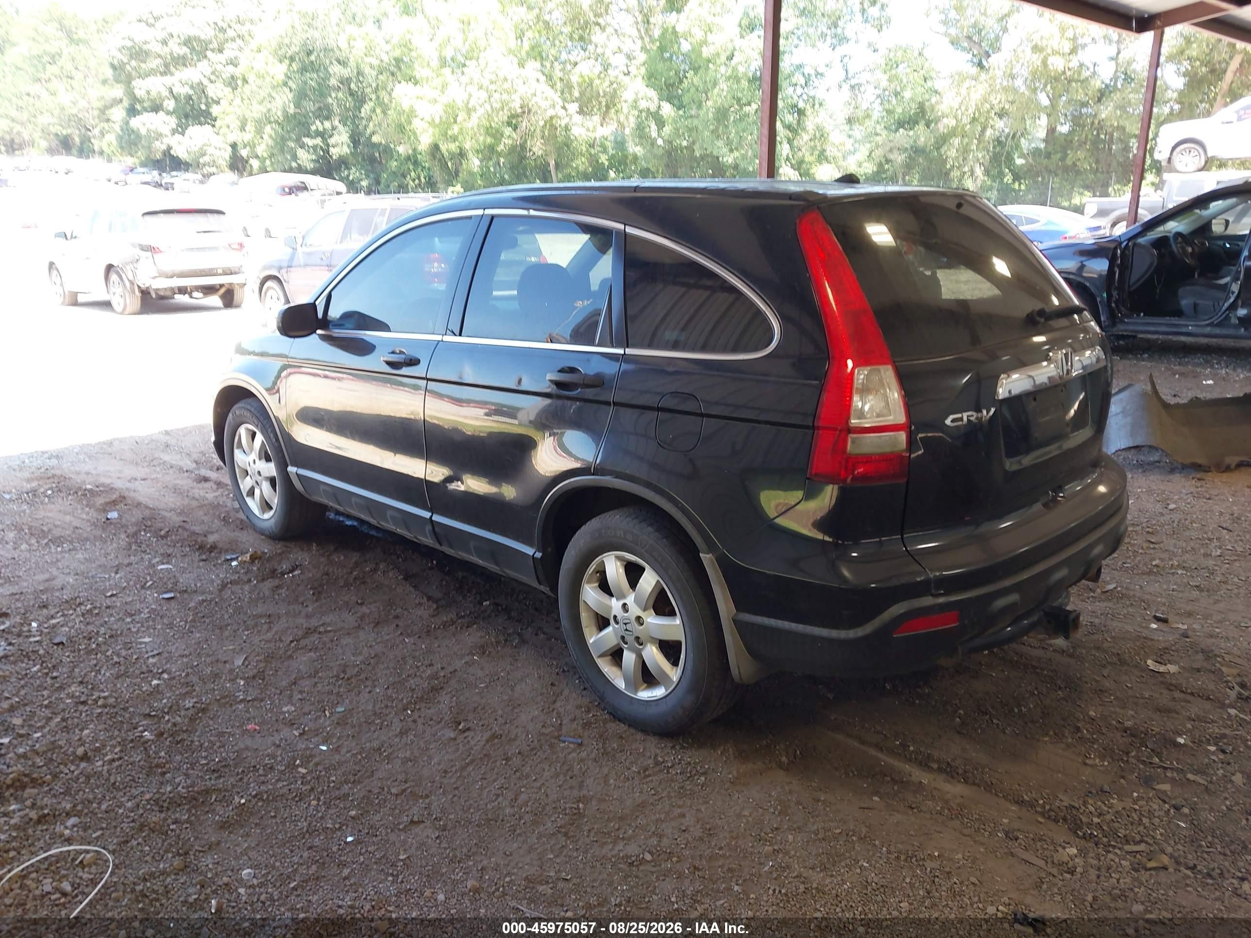2008 Honda Cr-v Ex Black vin: 3CZRE48528G702340