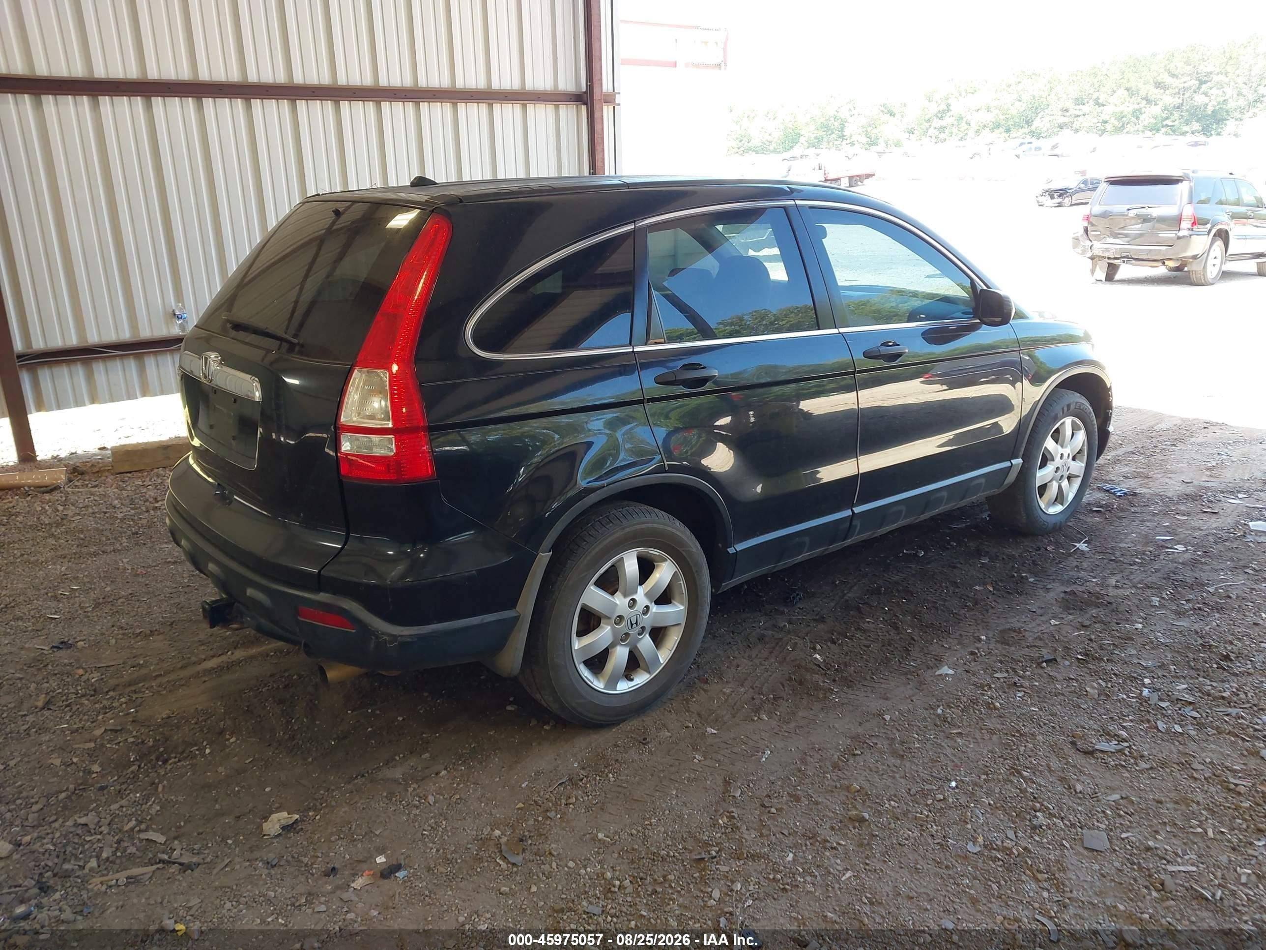 2008 Honda Cr-v Ex Black vin: 3CZRE48528G702340