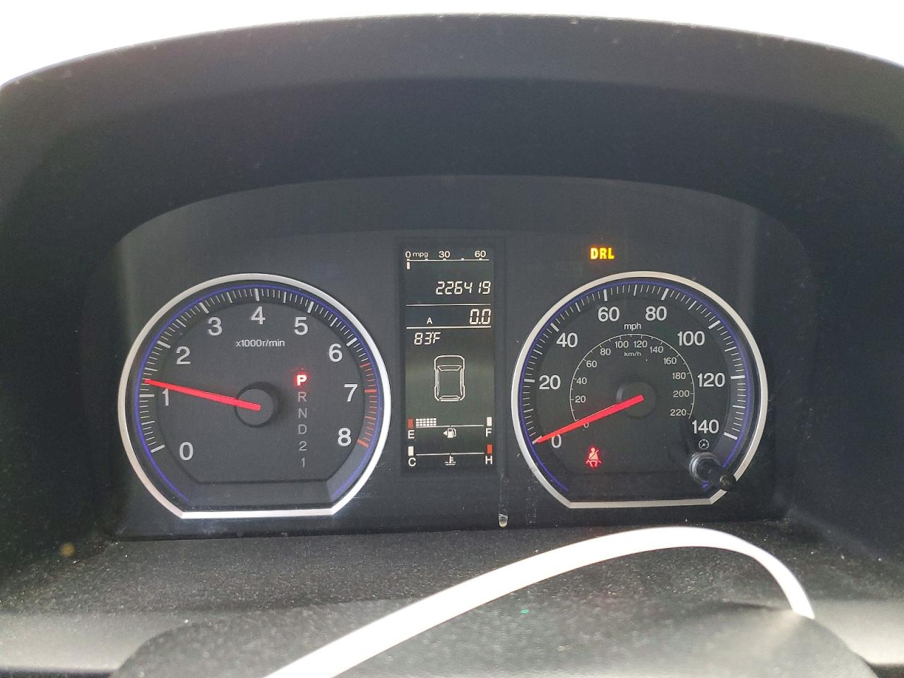 2008 Honda Cr-v Ex Blue vin: 3CZRE48538G701732