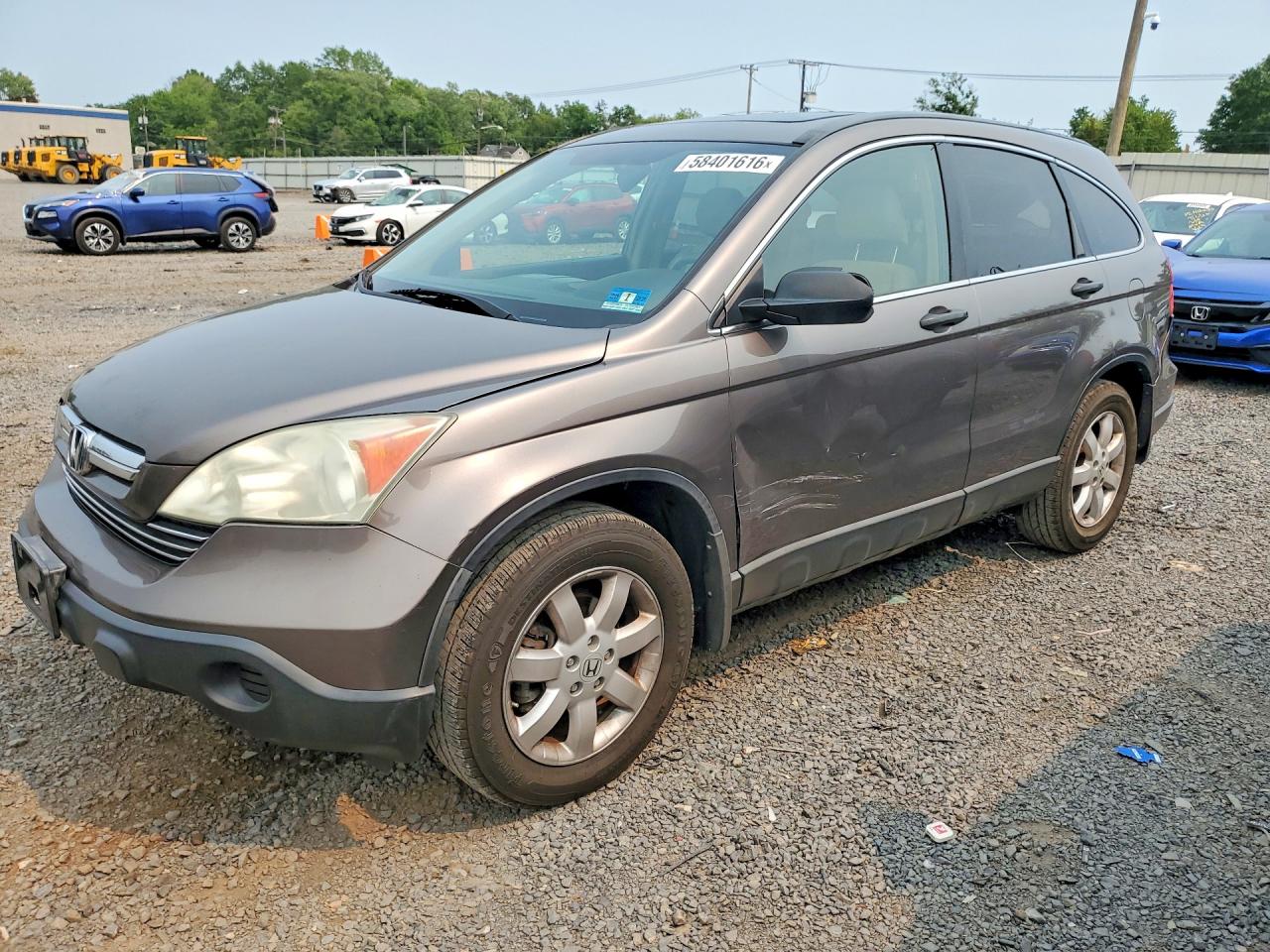2009 Honda Cr-v Ex Коричневый vin: 3CZRE48539G702994
