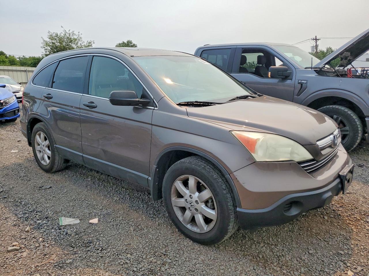 2009 Honda Cr-v Ex Коричневый vin: 3CZRE48539G702994