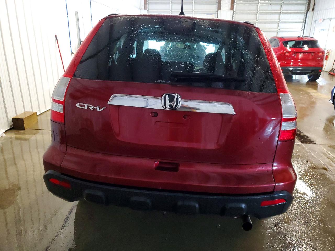 2009 Honda Cr-v Ex Red vin: 3CZRE48539G705295