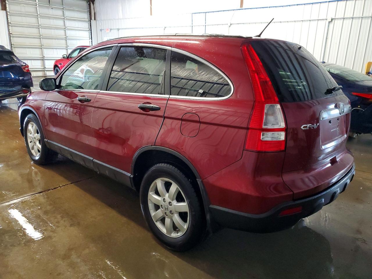2009 Honda Cr-v Ex Red vin: 3CZRE48539G705295