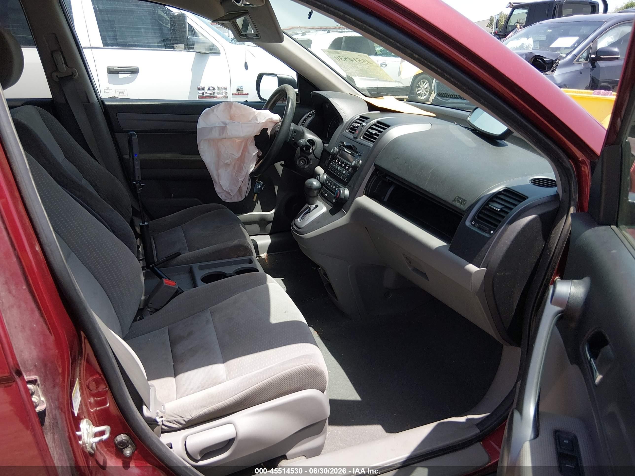 2008 Honda Cr-v Ex Red vin: 3CZRE48548G701464