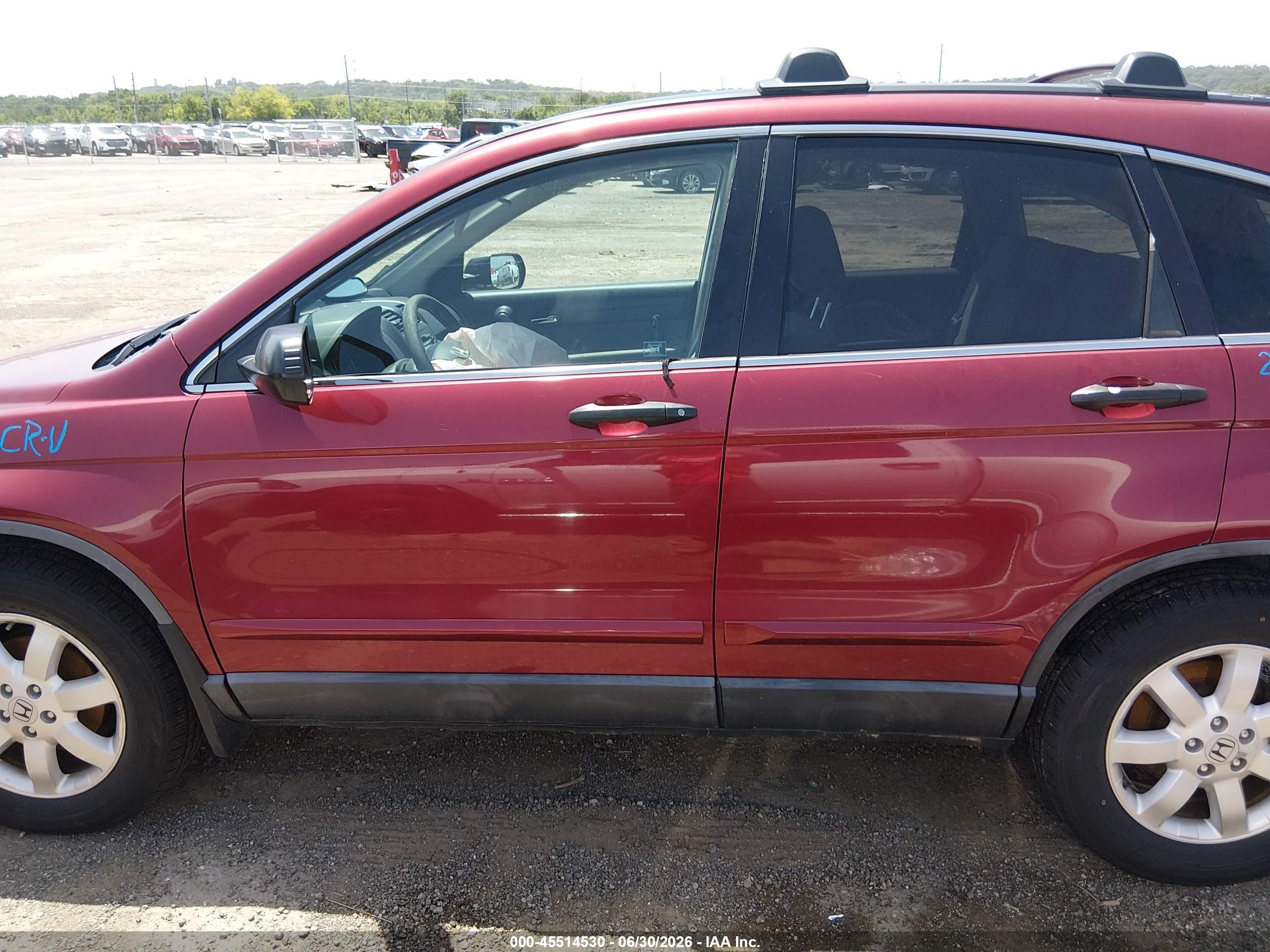 2008 Honda Cr-v Ex Red vin: 3CZRE48548G701464