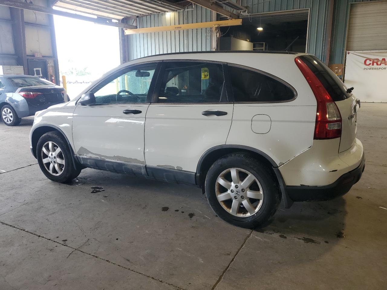 2008 Honda Cr-v Ex White vin: 3CZRE48548G701528