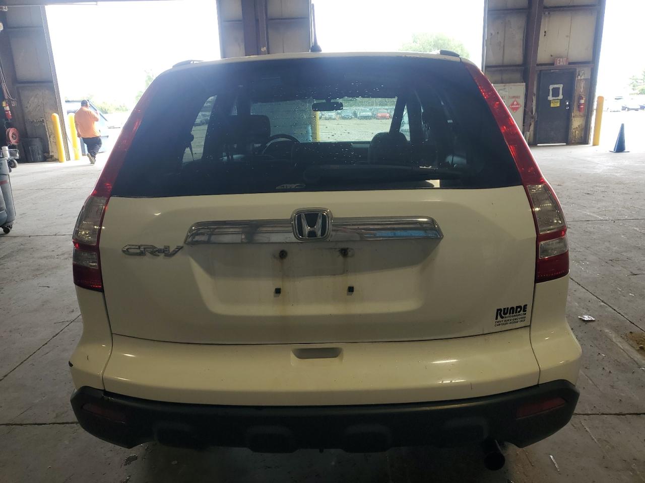 2008 Honda Cr-v Ex White vin: 3CZRE48548G701528